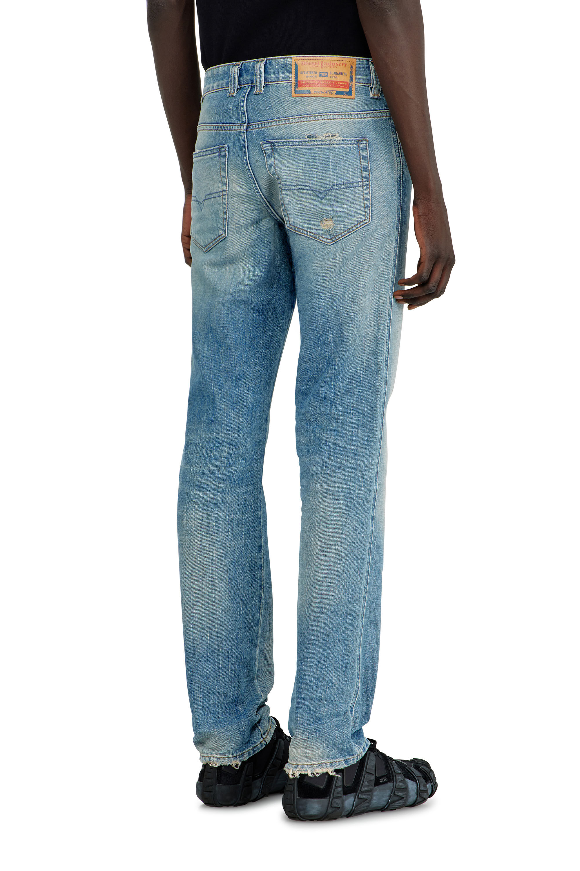 Diesel - Man's Slim Jeans 1993 D-Vyl 09N34, Light Blue - 3