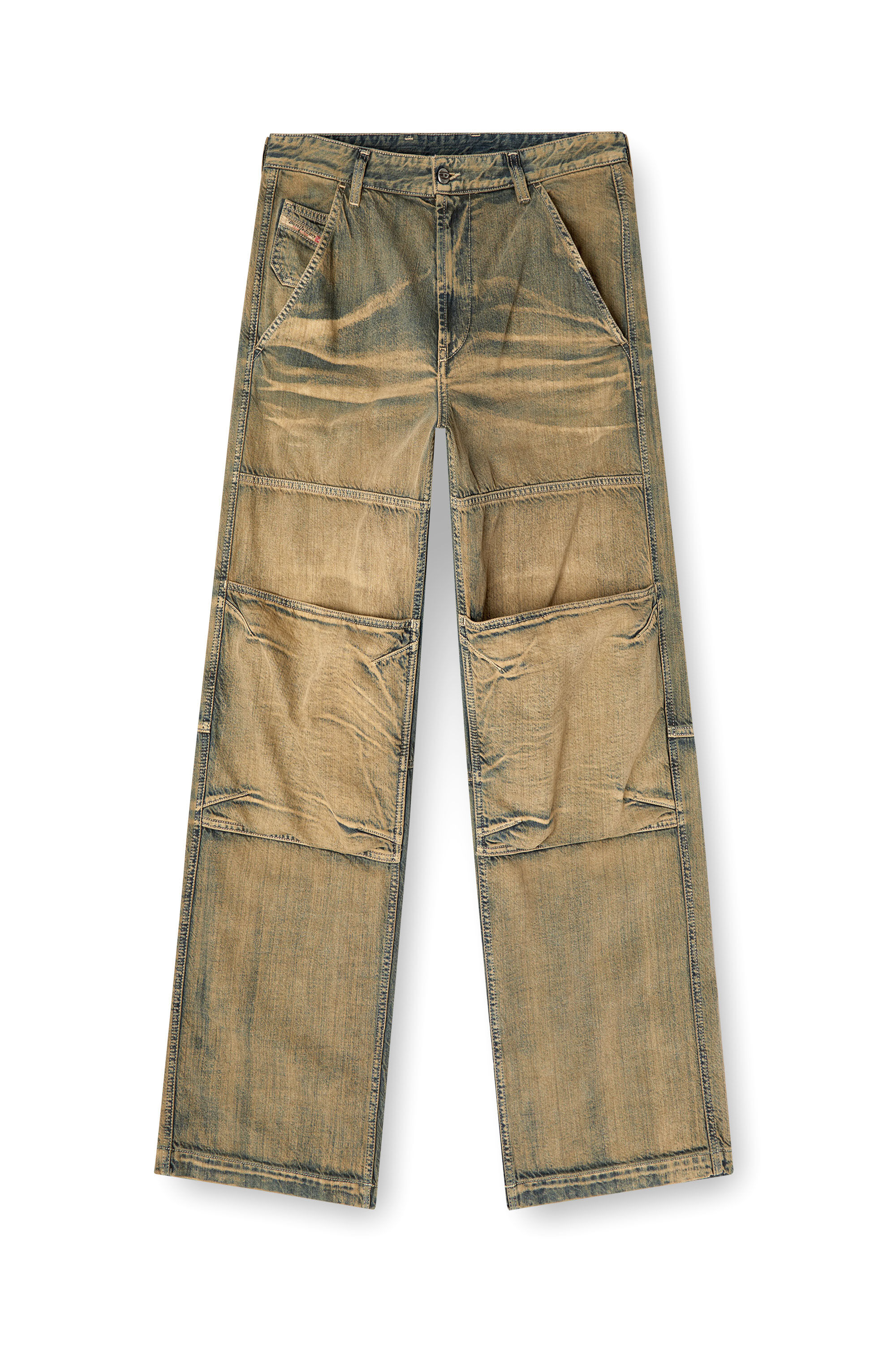 Diesel - Unisex's Relaxed Jeans D-Shift 09L49, Medium blue - 2