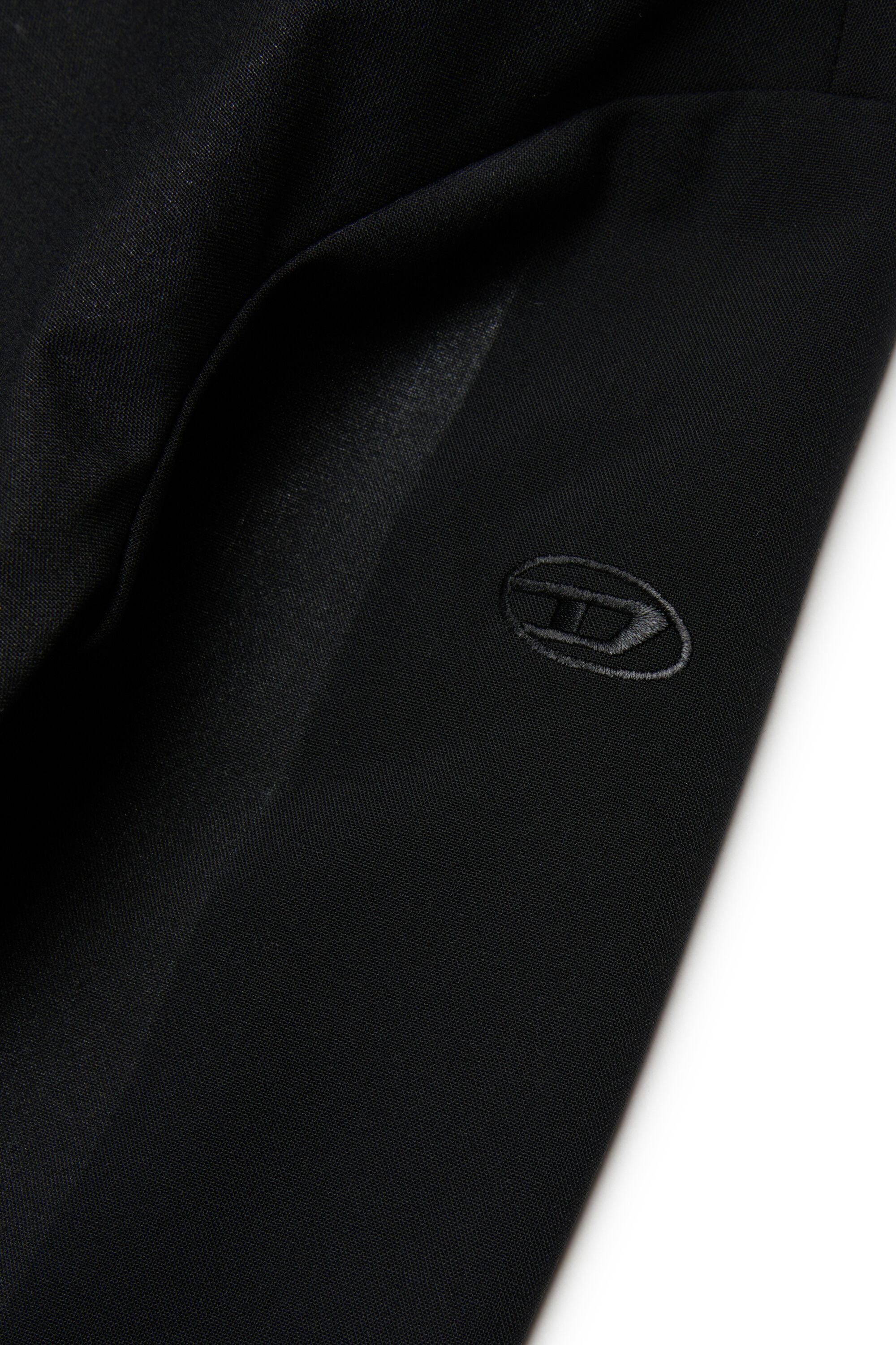 Diesel - JAKANE, Man's Jacket in coated cool wool in Black - 4