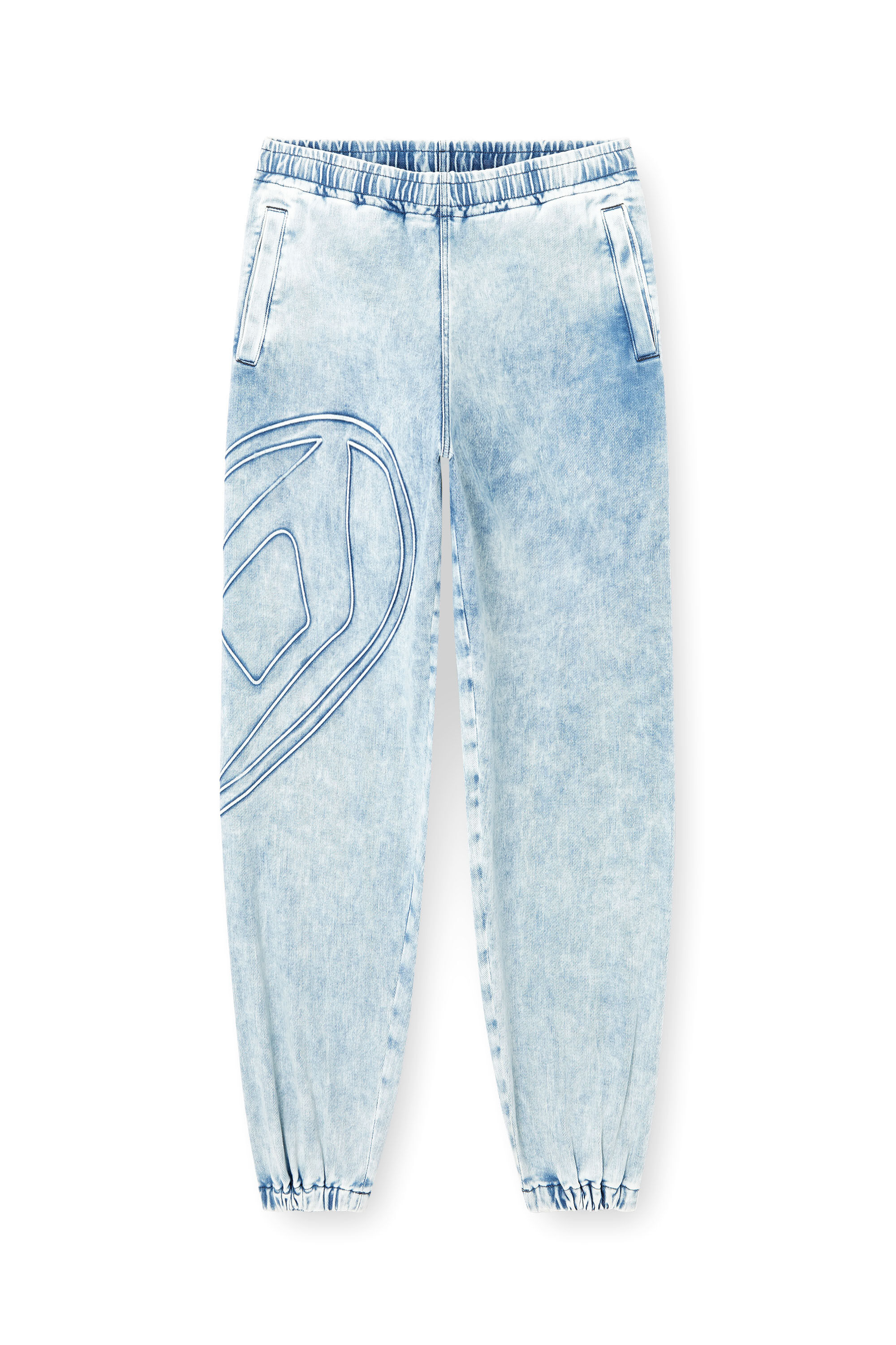 Diesel - Unisex's Slim D-Pint Track Denim 0ABCN, Light Blue - 2