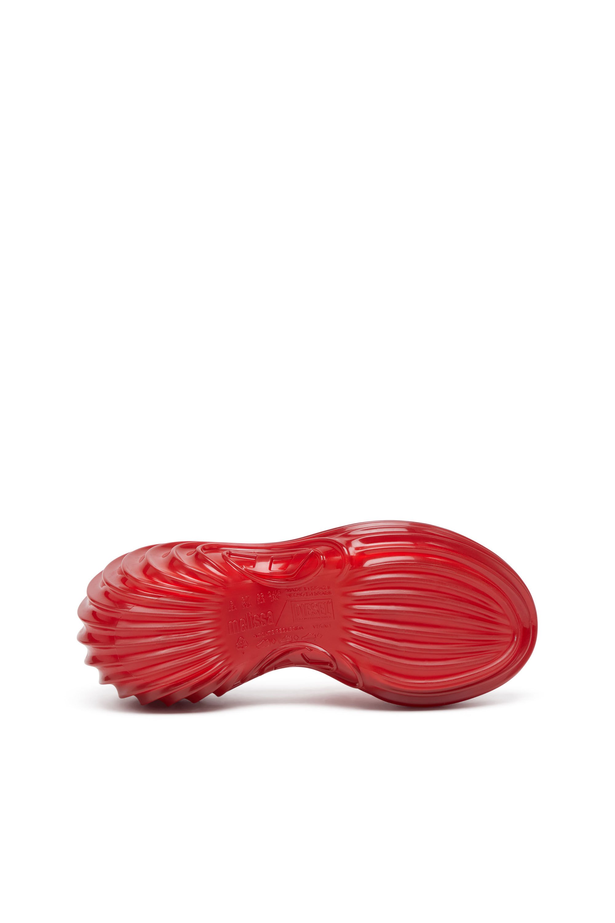 Diesel - MELISSA QUANTUM PLATFORM, Woman's Platform mule in Melflex® in Red - 5