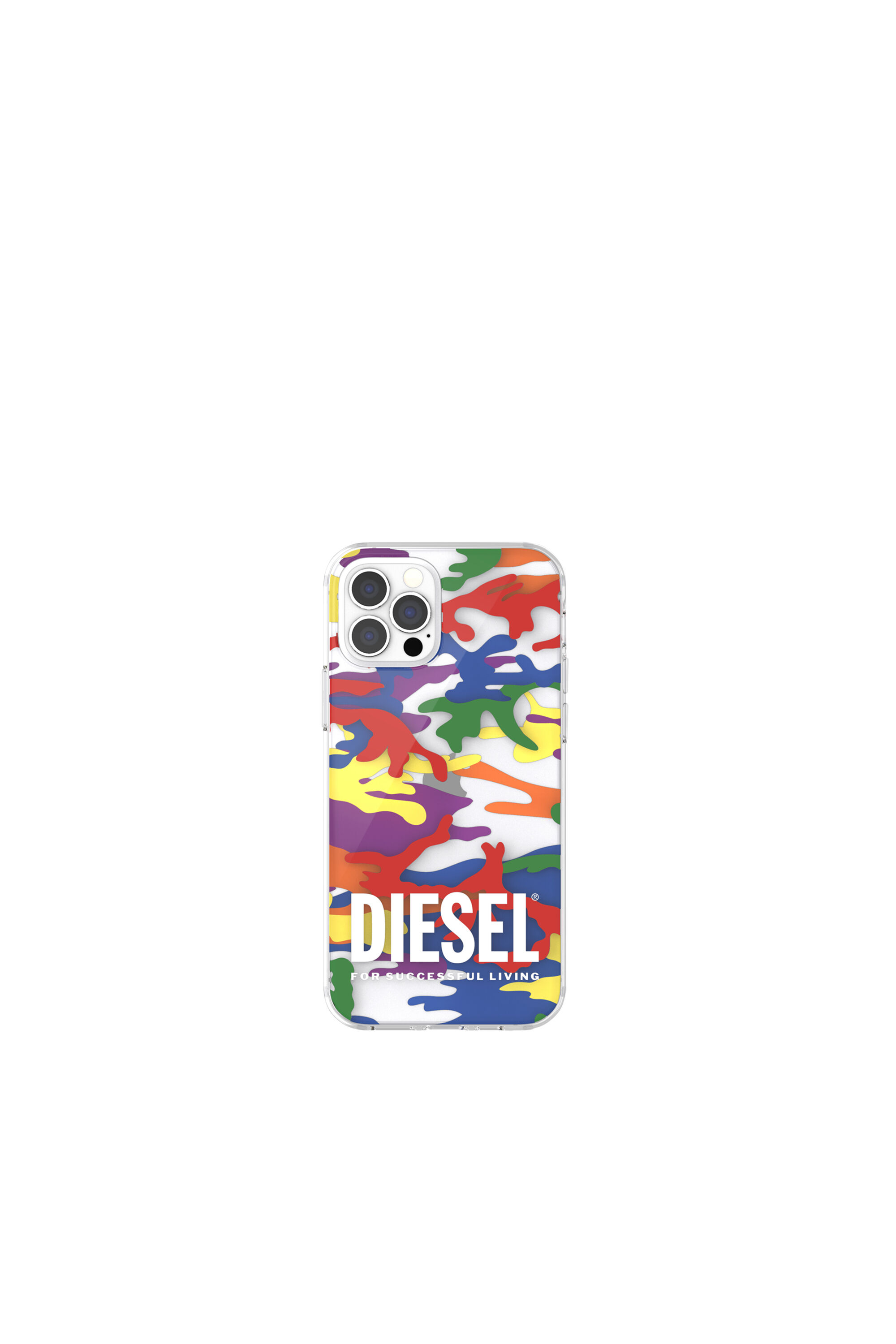 Diesel - 44332  STANDARD CASES, Unisex Clear case Pride for iPhone 12 / 12 Pro in Multicolor - Image 2