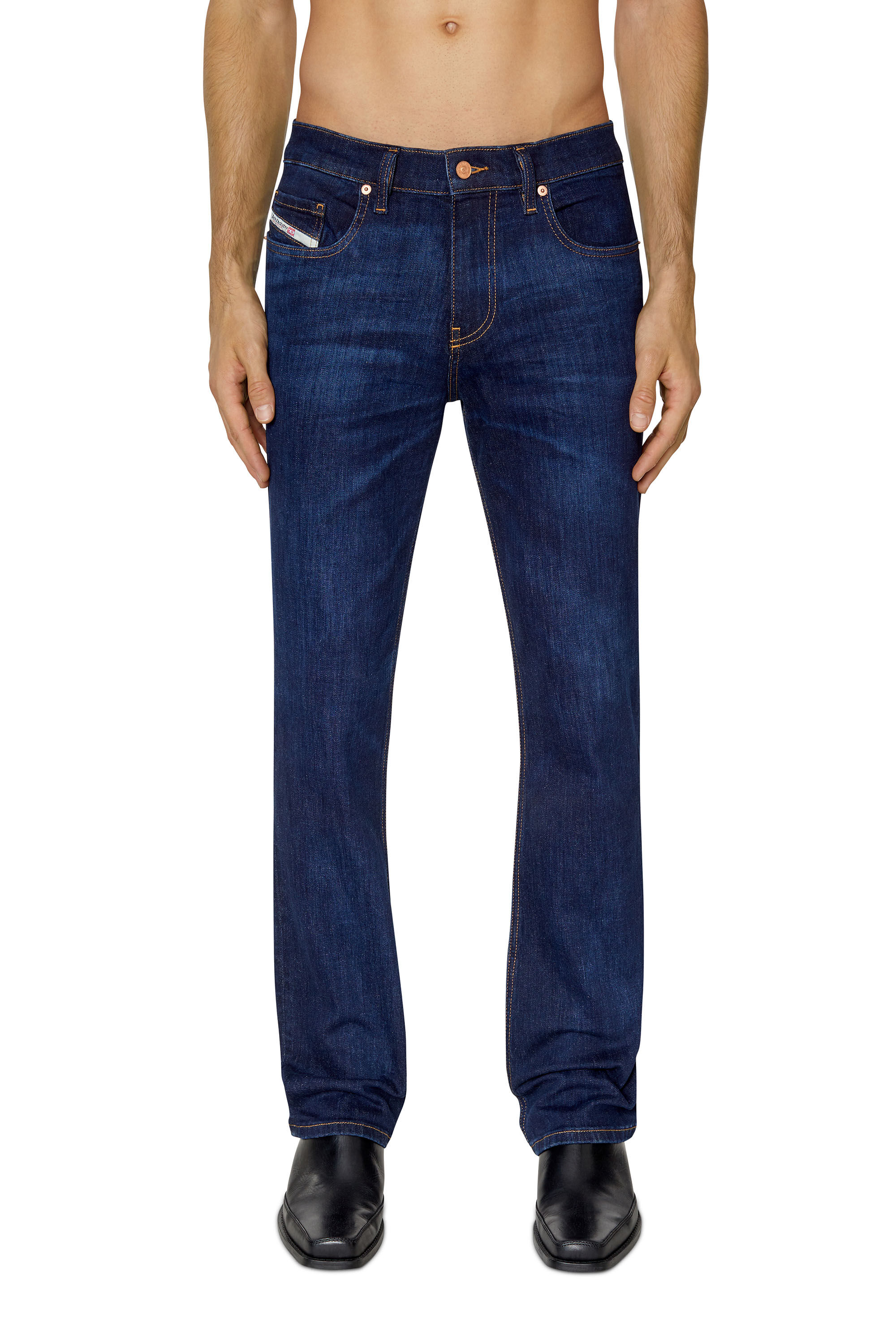 Diesel - Bootcut Jeans 2021 D-Vocs 0GDAO, Dark Blue - Image 3