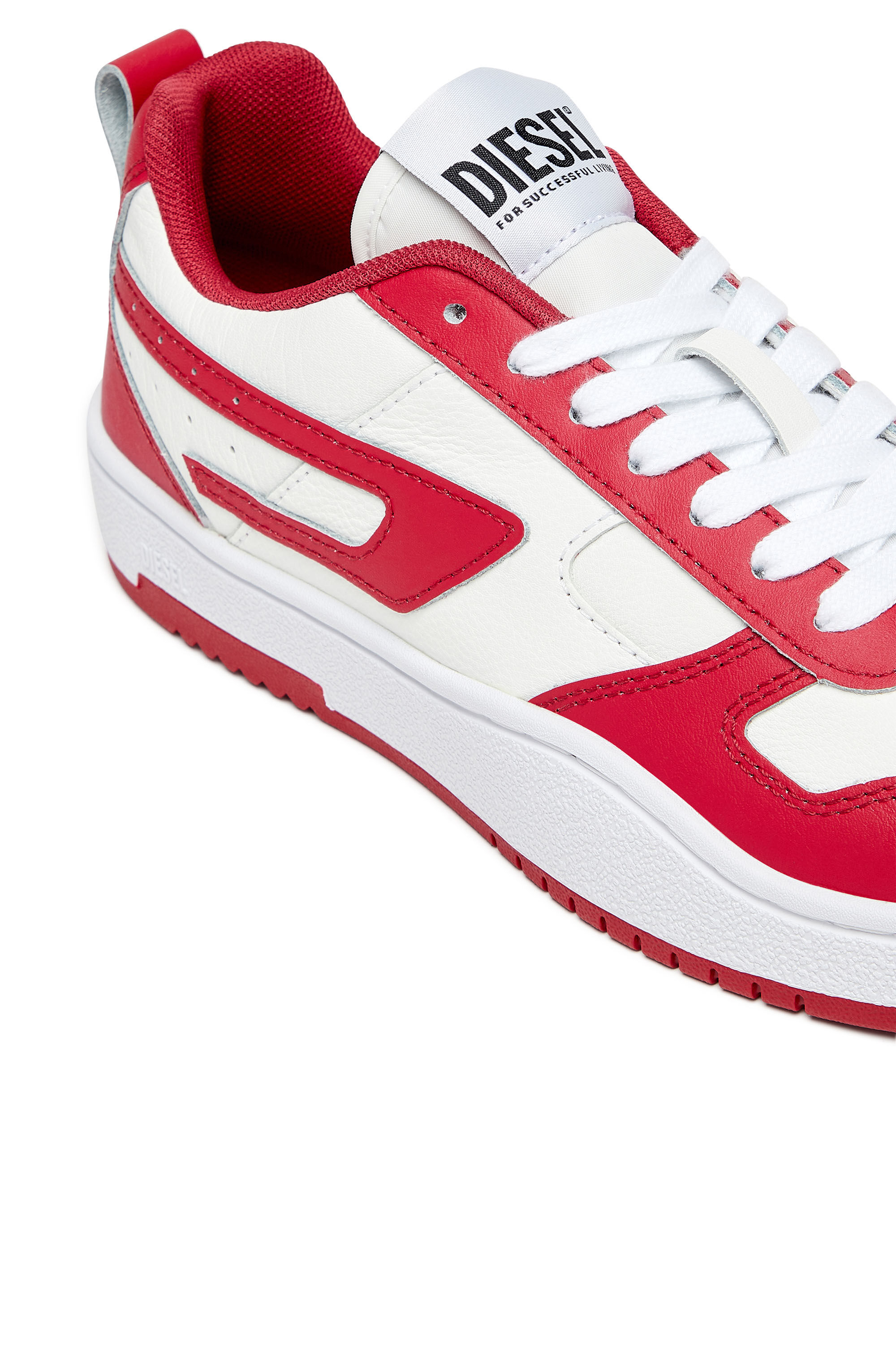 Diesel - S-UKIYO V2 LOW W, White/Red - Image 6