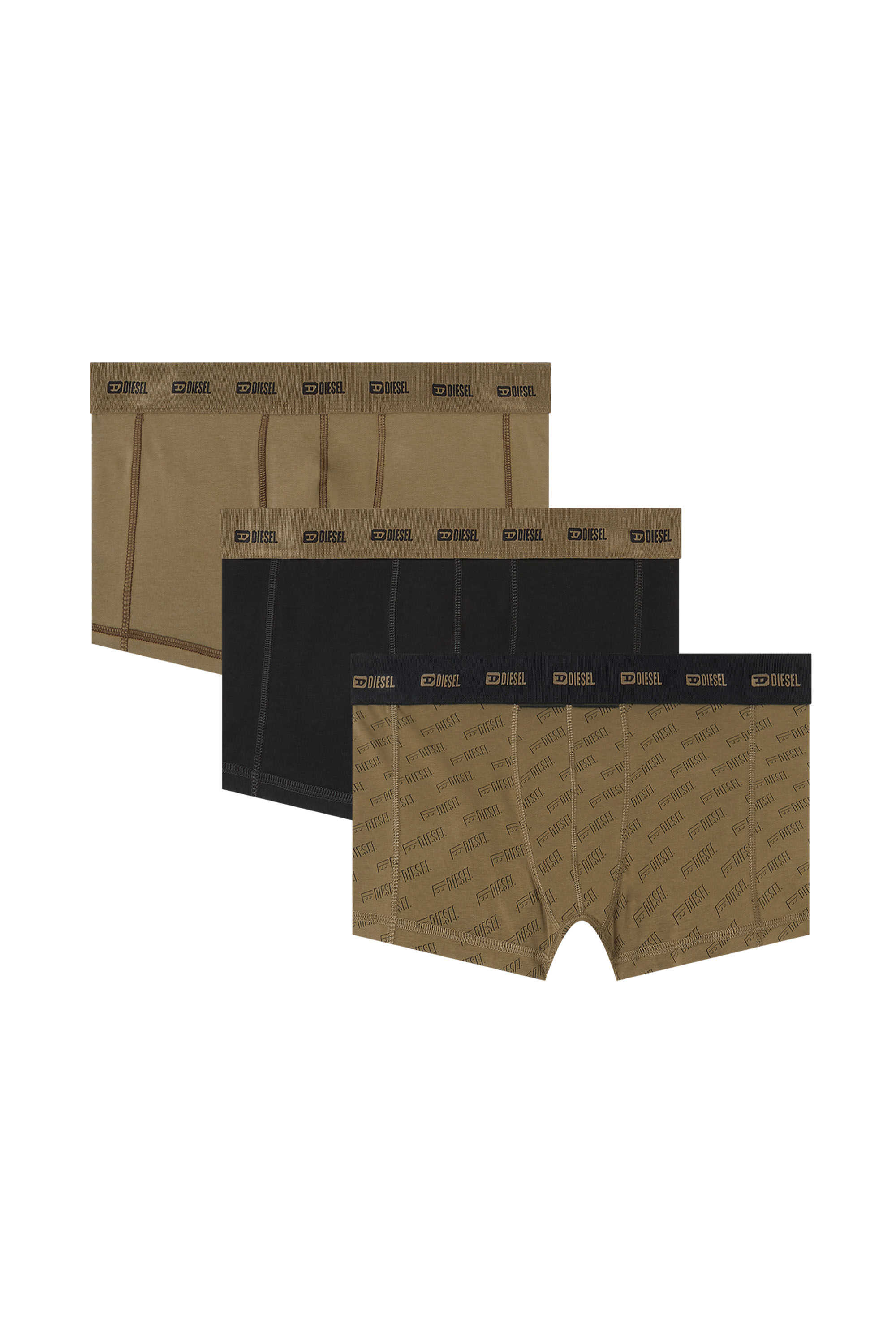 Diesel - DAMIEN-UTLT-3PACK, Man's 3-pack boxer briefs with stylised logo in null - 2