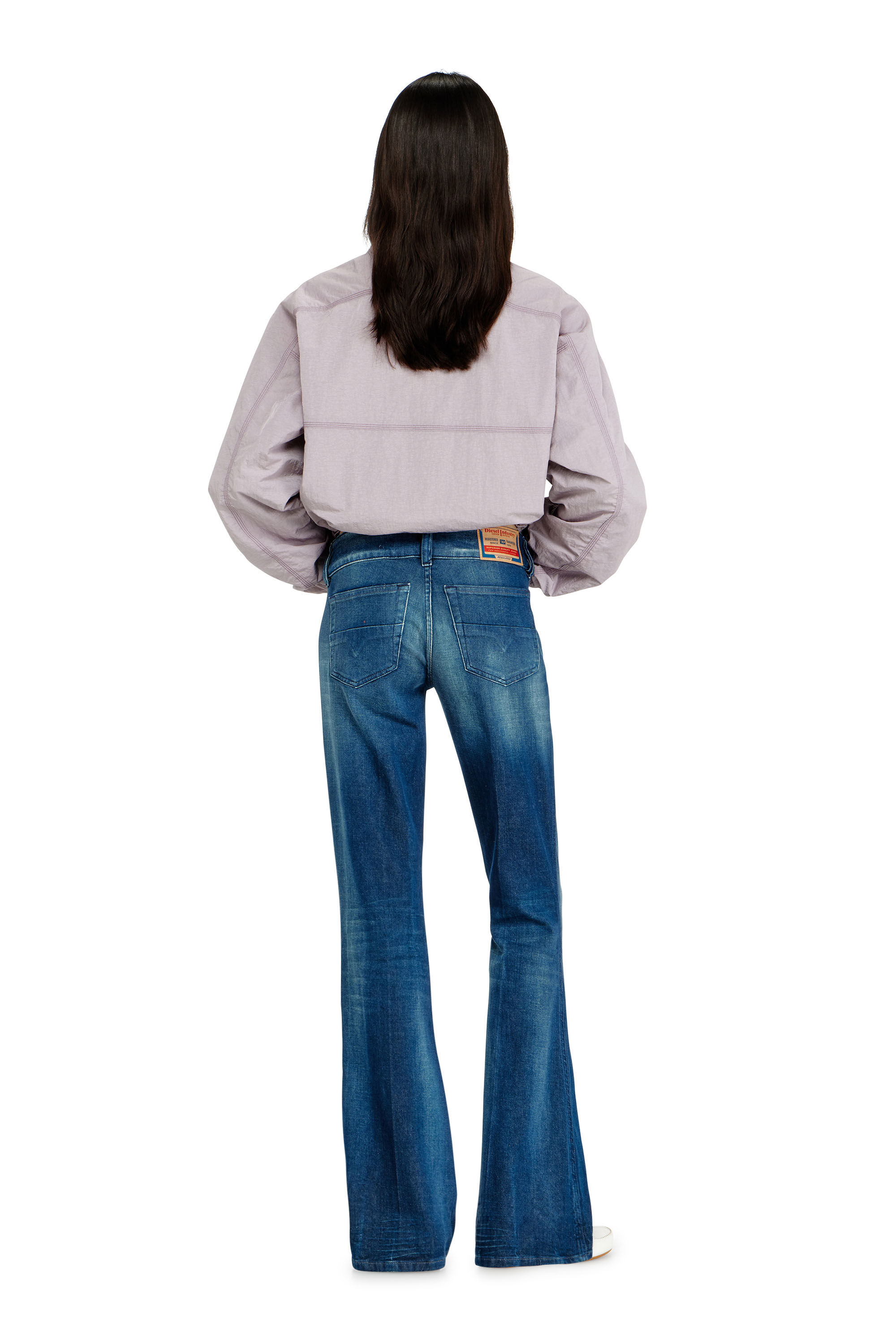 Diesel - Woman's Bootcut Jeans D-Hush 0ADBQ, Blue - 3