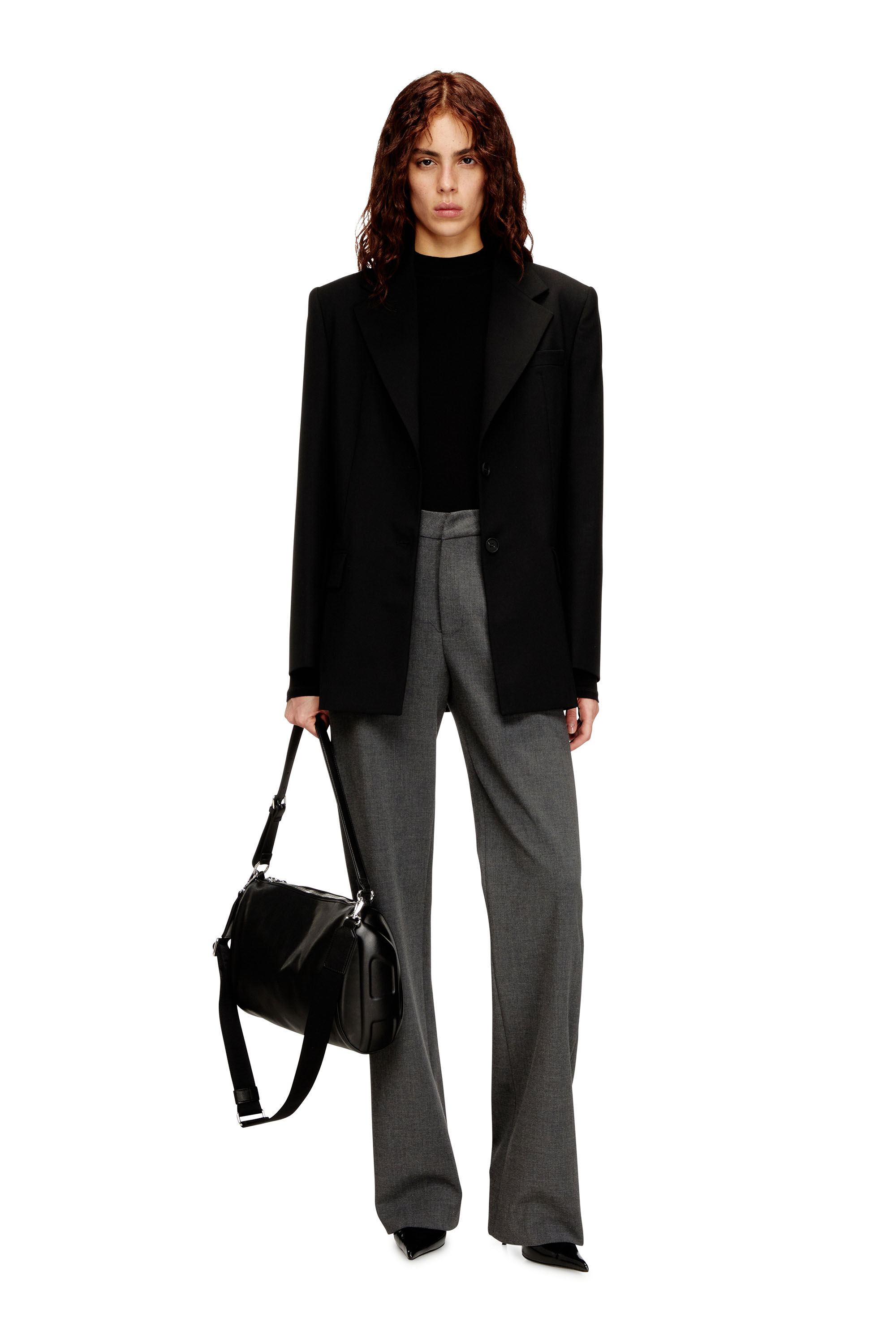 Diesel - G-KESS-R1, Woman's Blazer in wool blend in null - 1