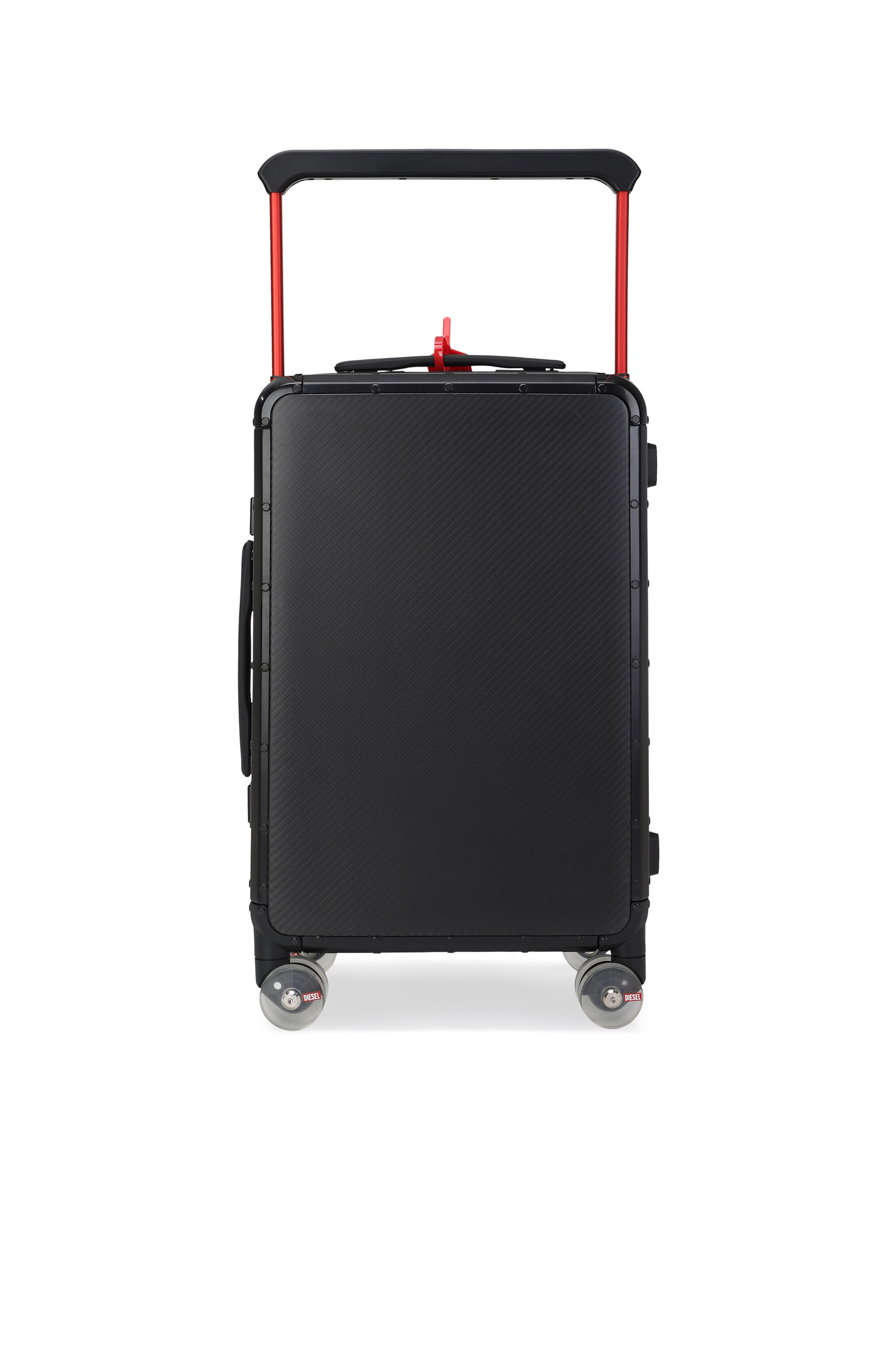 Diesel - DIESEL CARBON FIBER TROLLEY-BLACK- DSL00, Unisex's Carbon fiber suitcase size S in Black - 2