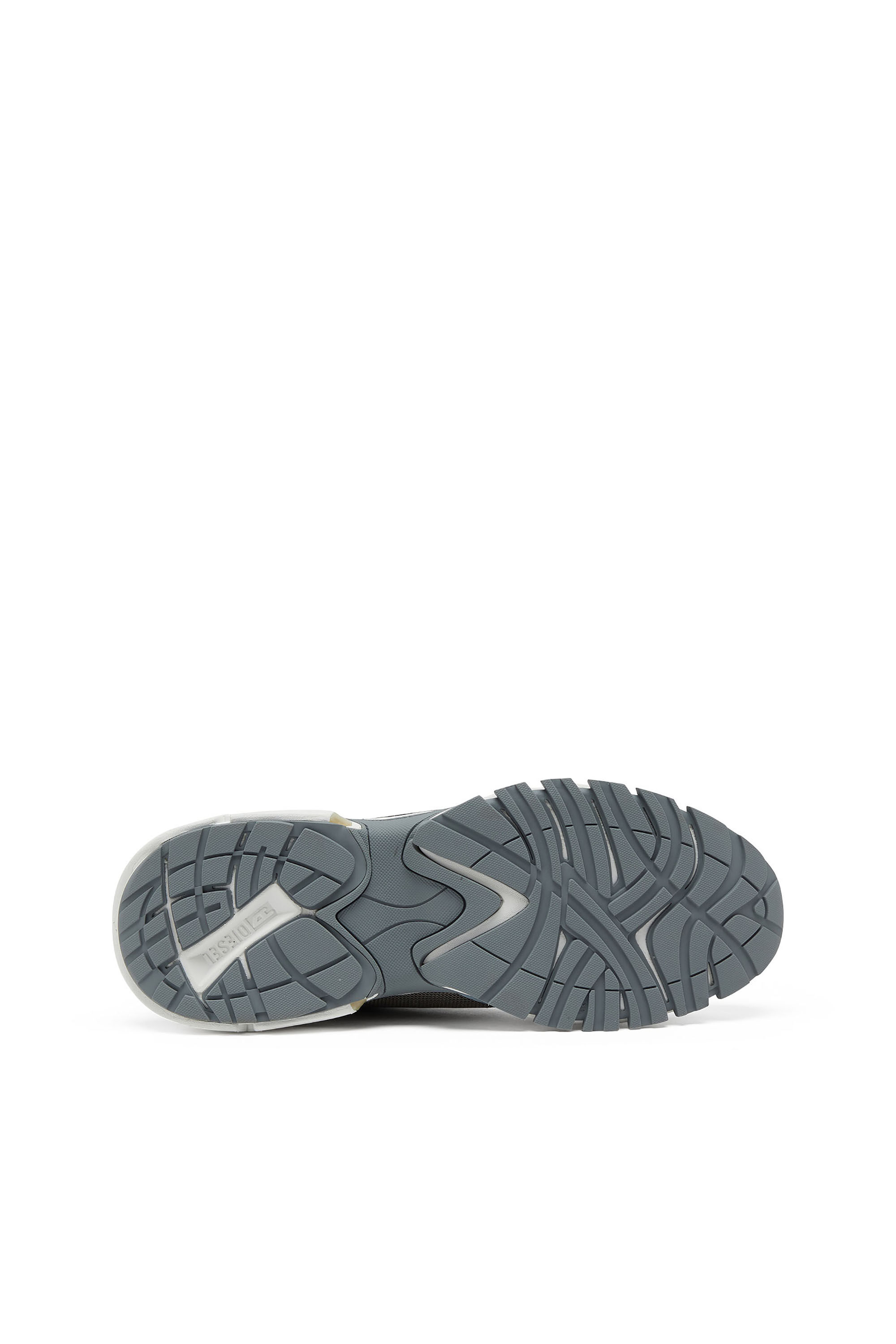 Diesel - S-PRO-V-DENSE LOW, Man's S-Pro-V-Dense-Metallic sneakers in mesh and PU in Grey/Blue - 5