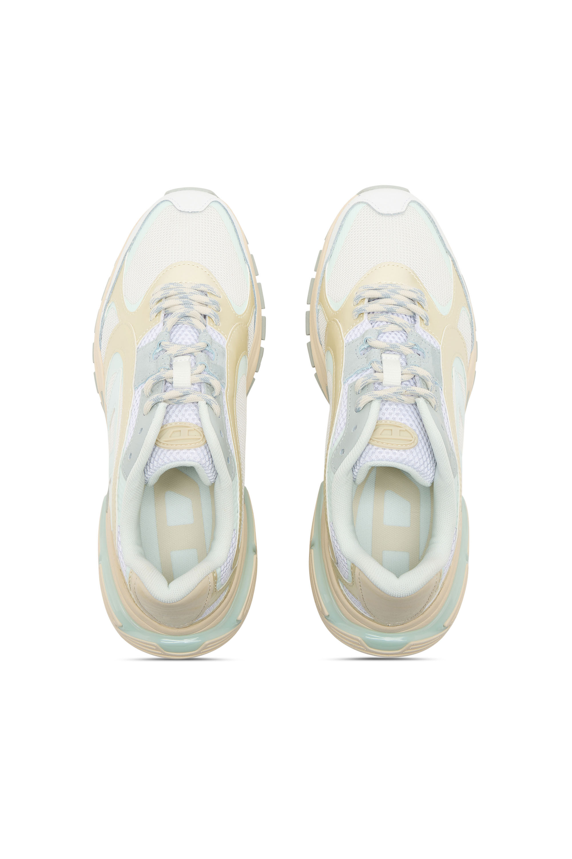 Diesel - S-PRO-V-DENSE LOW W, Woman's S-D-Runner X running shoes with metallic details in White - 4