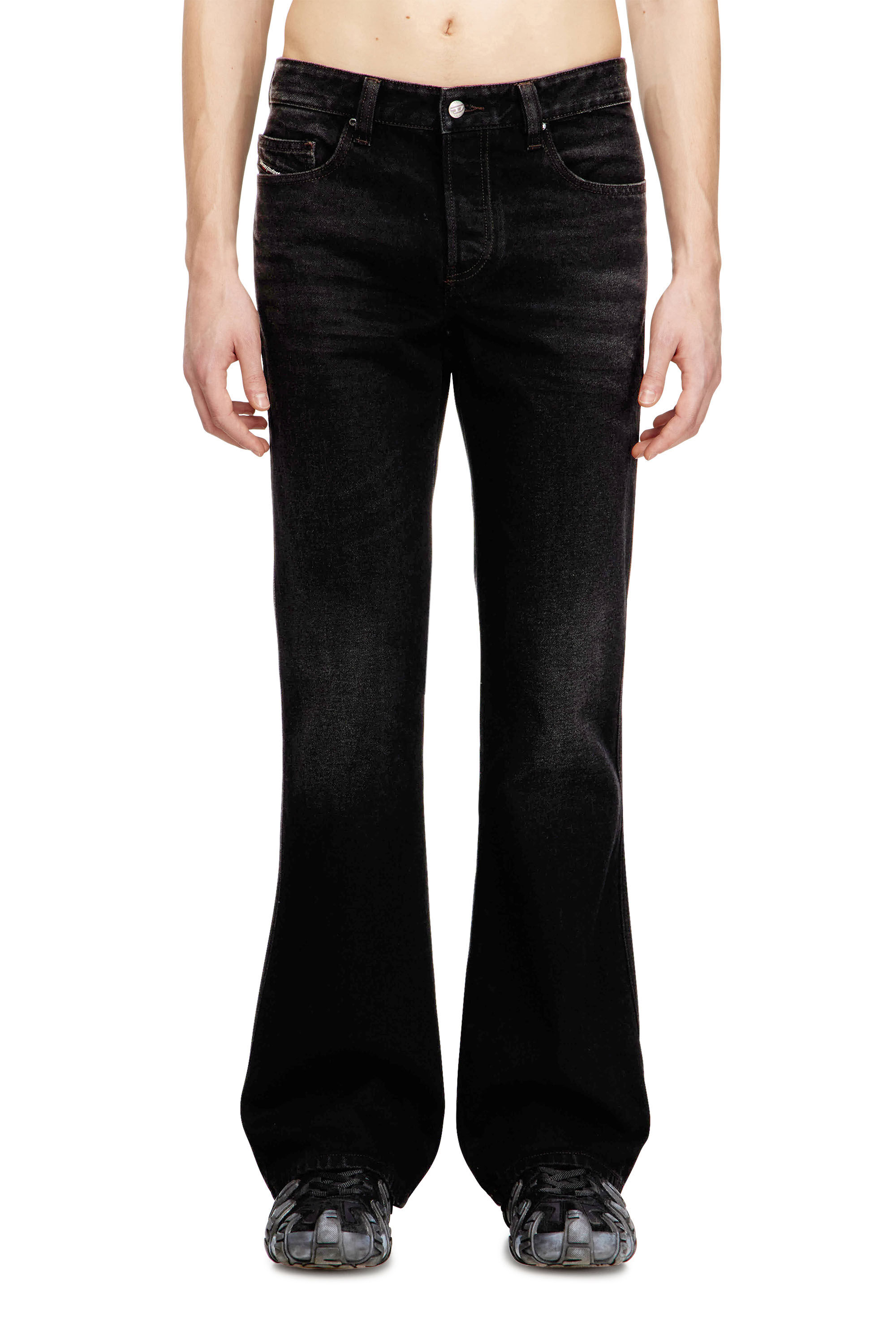Diesel - Man's Bootcut Jeans 1998 D-Buck 0ADBV, Black - 3