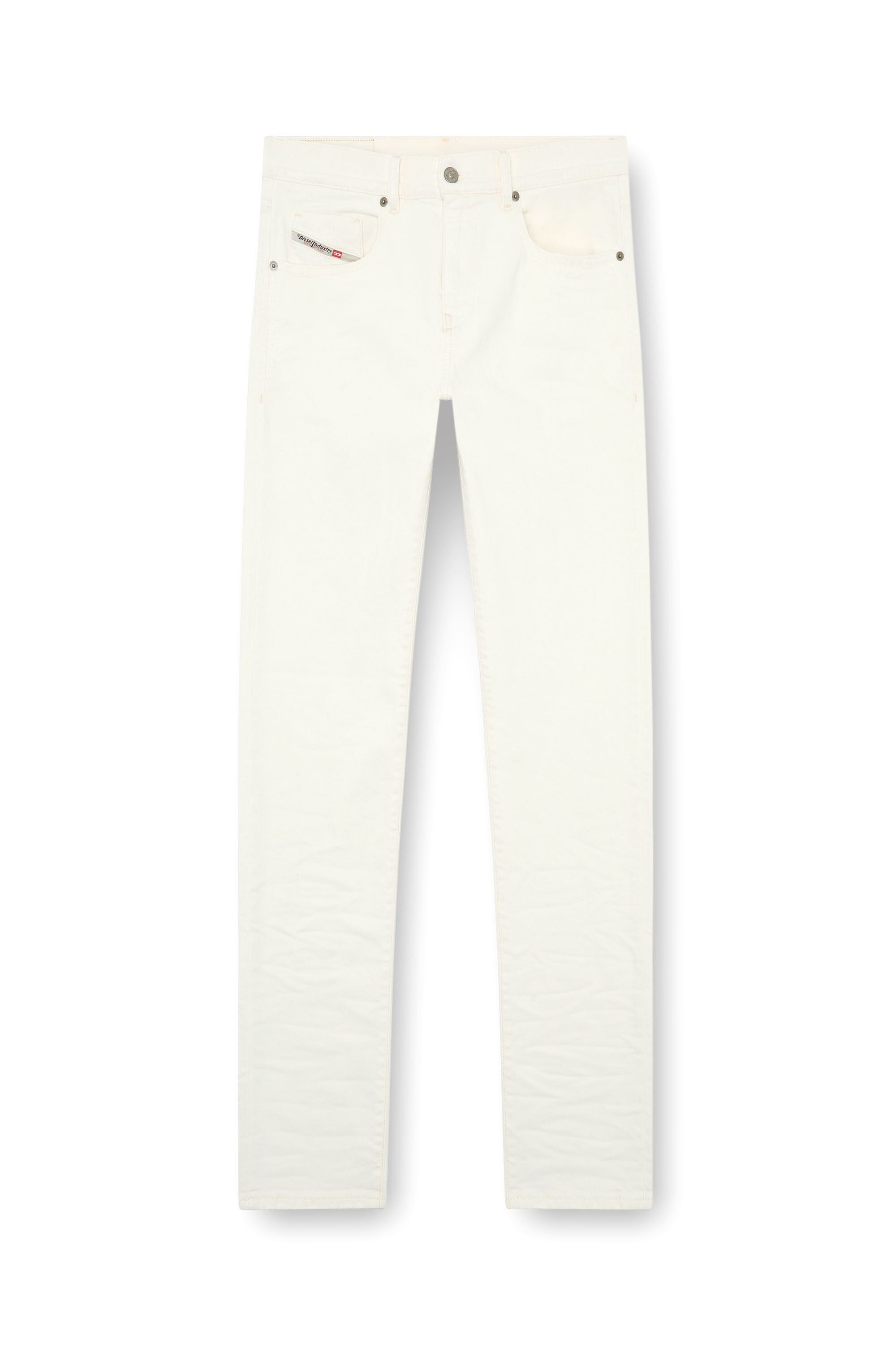 Diesel - Man Slim Jeans 2019 D-Strukt 09I15, White - Image 2