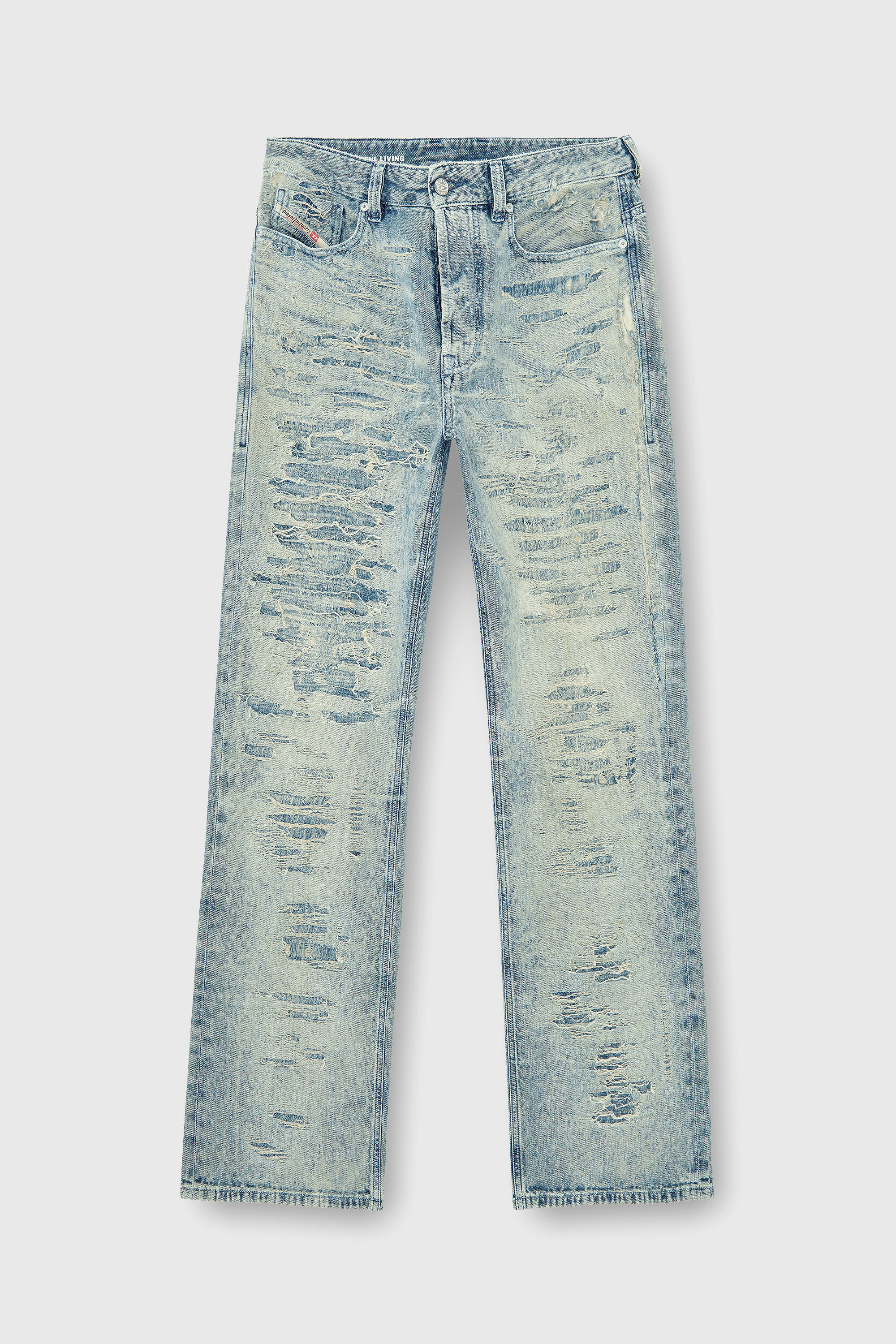 Diesel - Man's Relaxed Jeans 1980 D-Eeper 068YM, Medium blue - 6