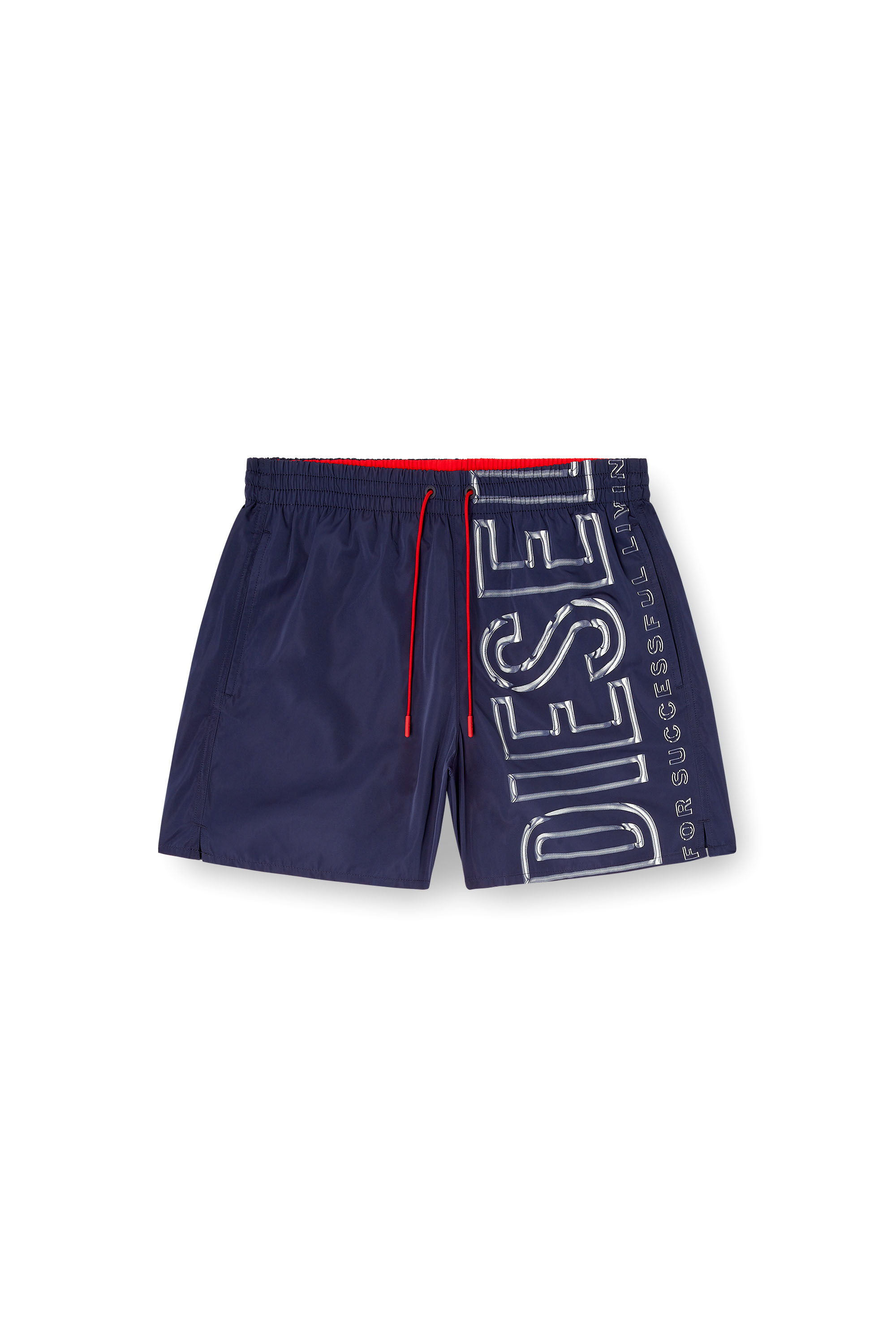 Diesel - SOCCER-41-D-CORE, Man's Swim shorts with oversized logo print in null - 4