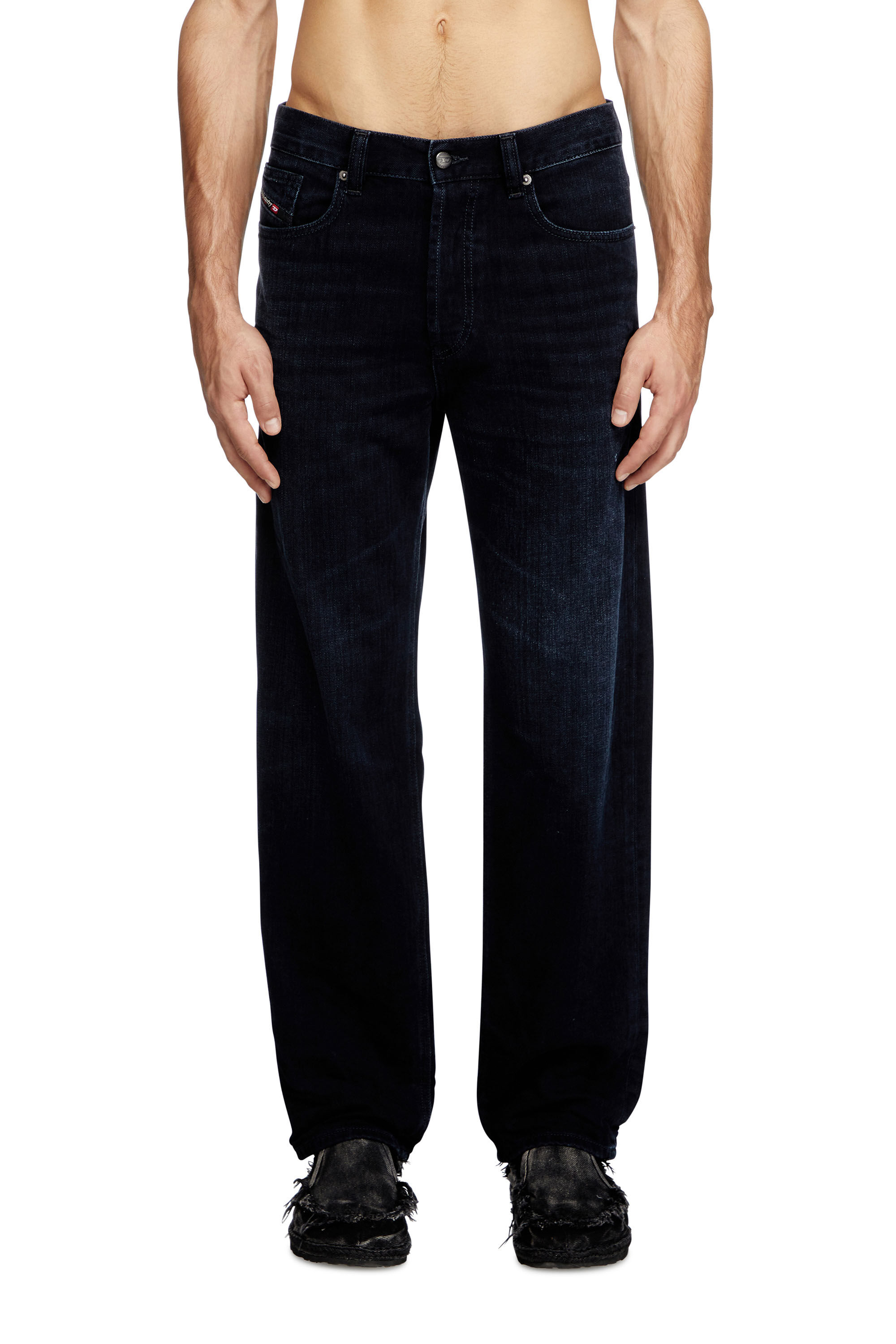 Diesel - Man's Regular Jeans 2024 D-Macs 09L54, Dark Blue - 3