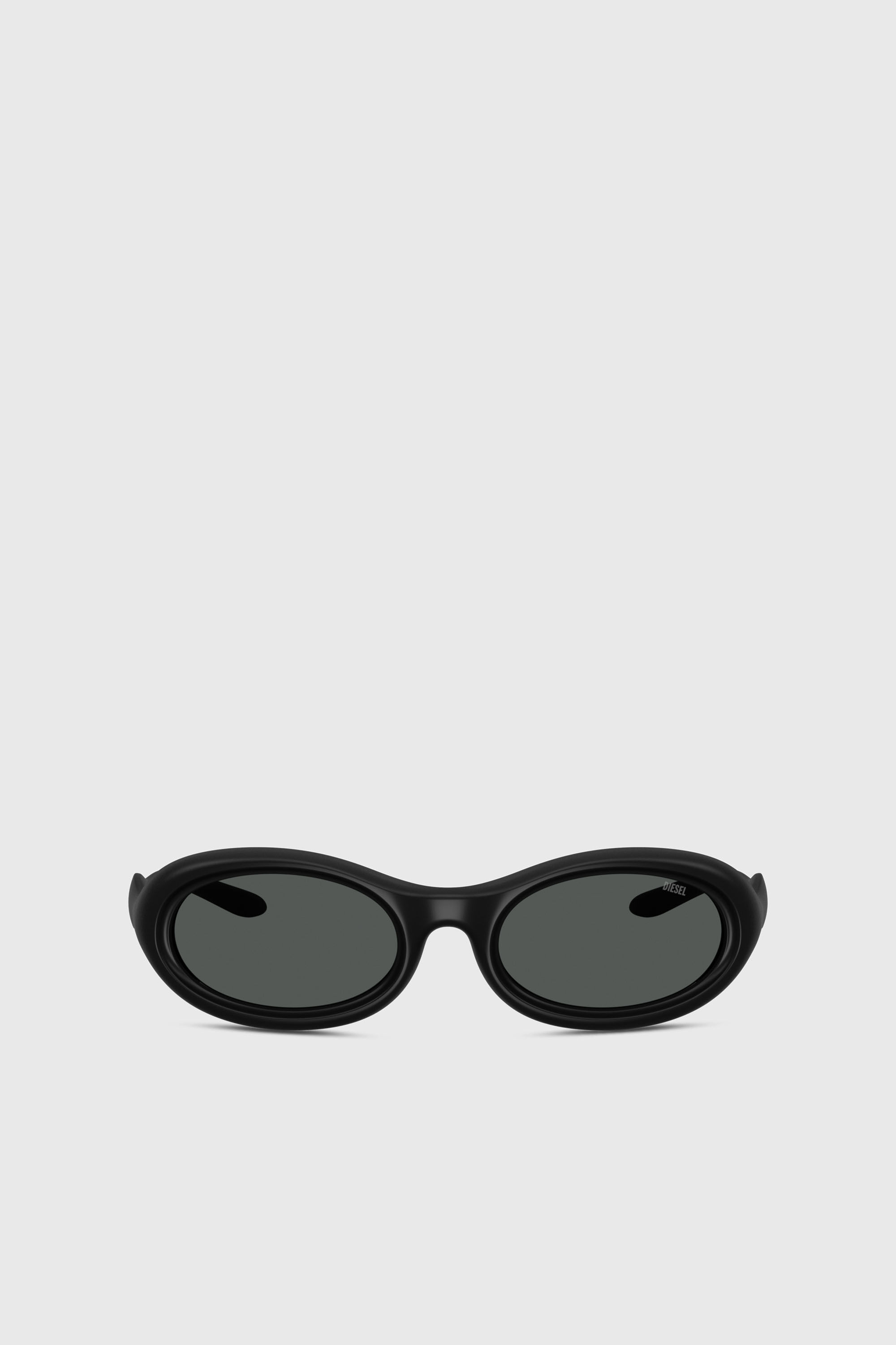 Diesel - 0DL3011U, Unisex's Oval sunglasses in Black - 1