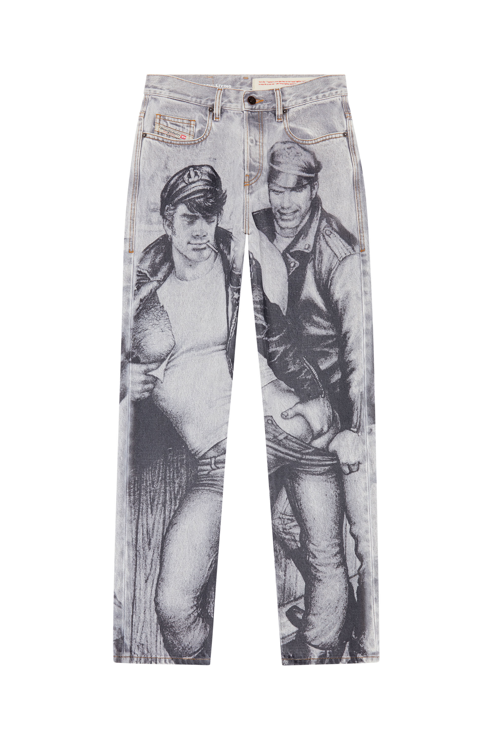 Diesel - Straight Jeans 2020 D-Viker 007F8, Grey - Image 2