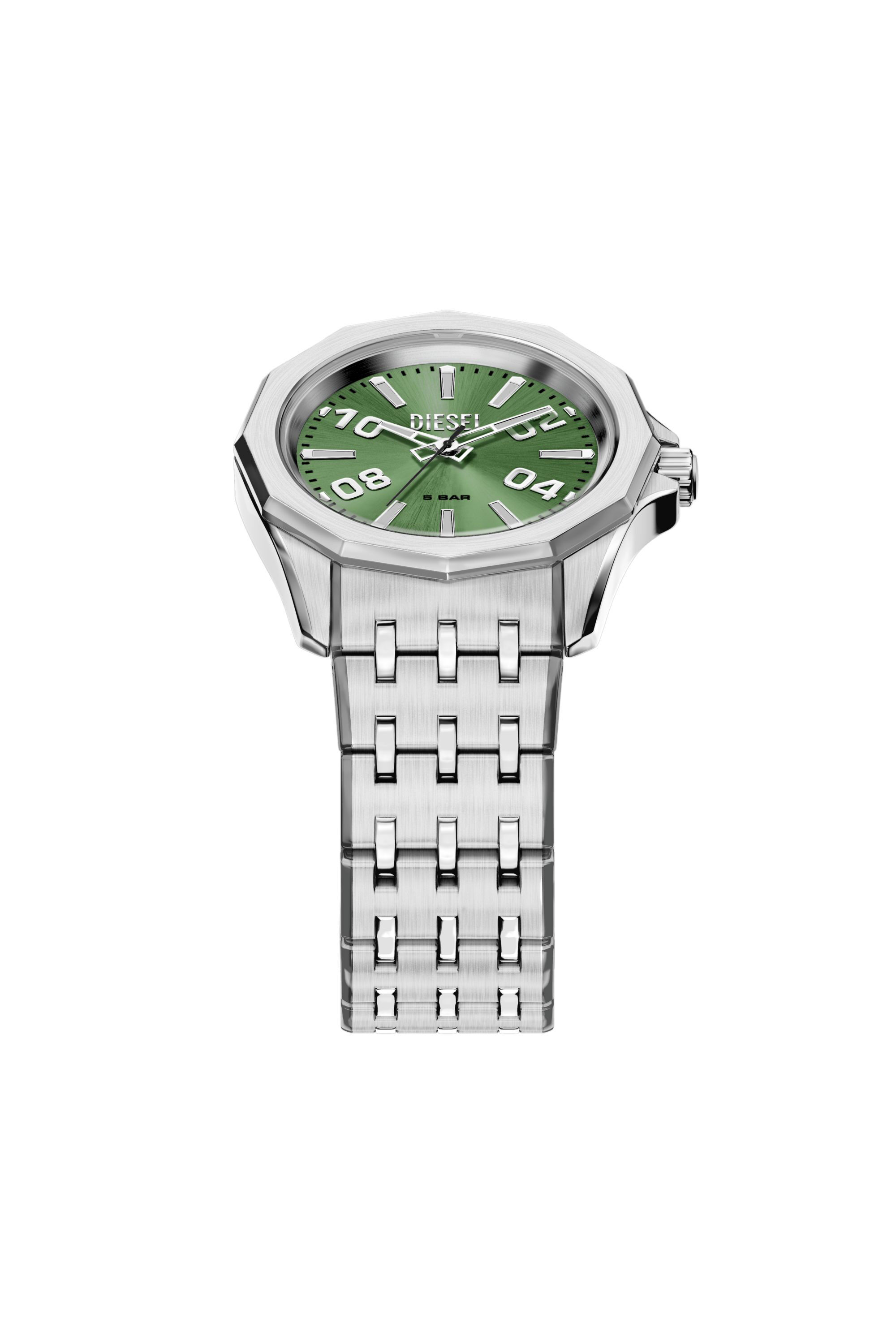 Diesel - DZ2237 WATCH, Man's Stinger stainless steel watch in Silver - 6