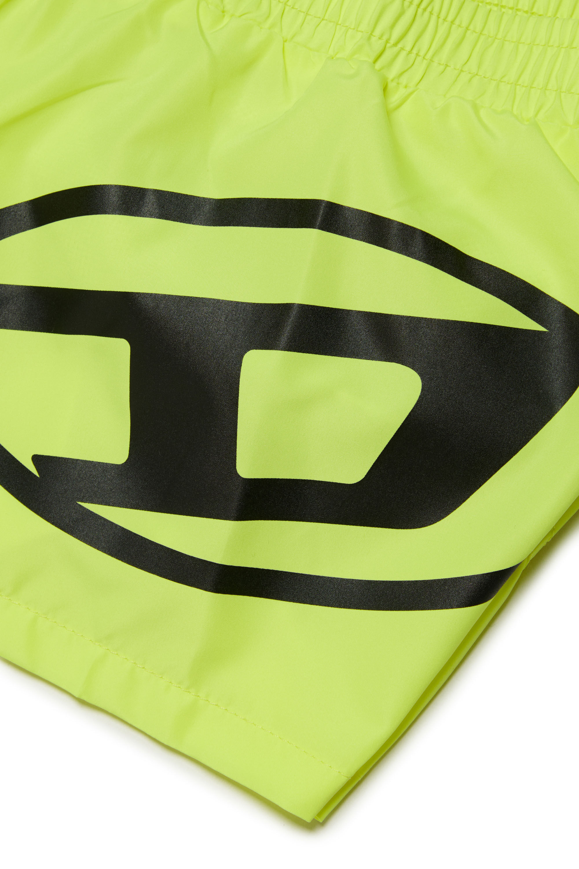 Diesel - MRULB, Man Swim shorts with Oval D logo in Yellow - Image 4