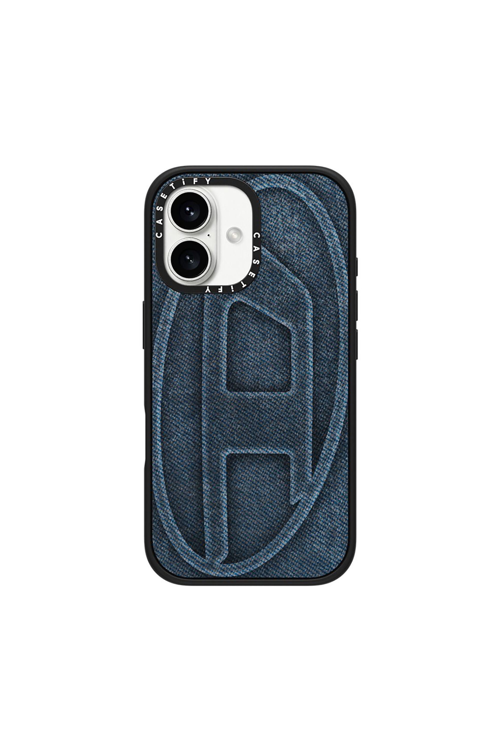 Diesel - 60584 MOULDED CASE, Unisex's Oval D impact case for iPhone 16 in Blue - 1