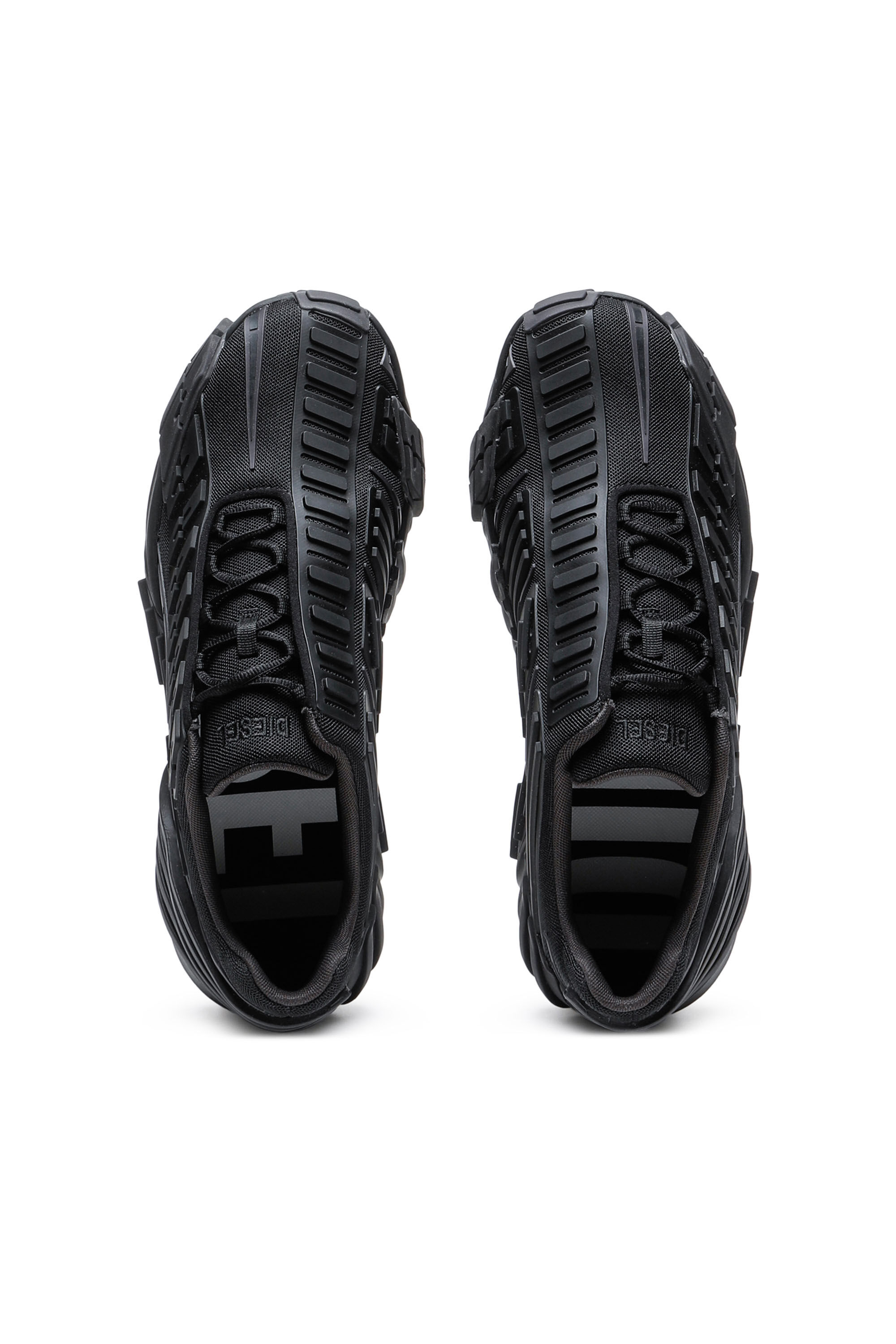 Diesel - S-PROTOTYPE LOW W, Woman S-Prototype Low W - Sneakers in mesh and rubber in Black - Image 5