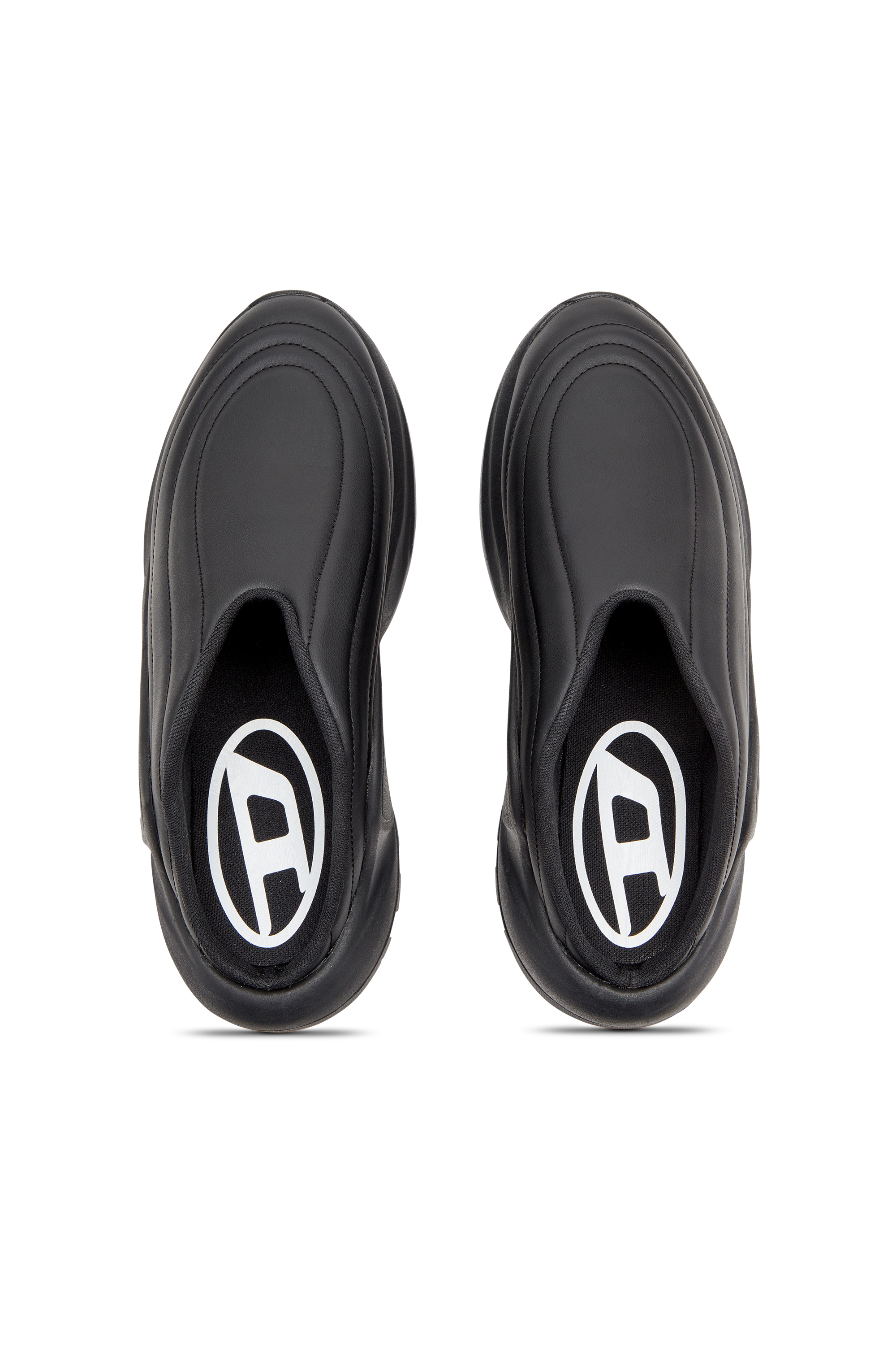 S-D-RUNNER MULE X, Black Diesel - S-D-RUNNER MULE X, Unisex's S-D-Runner-Matte mules in Black - 4