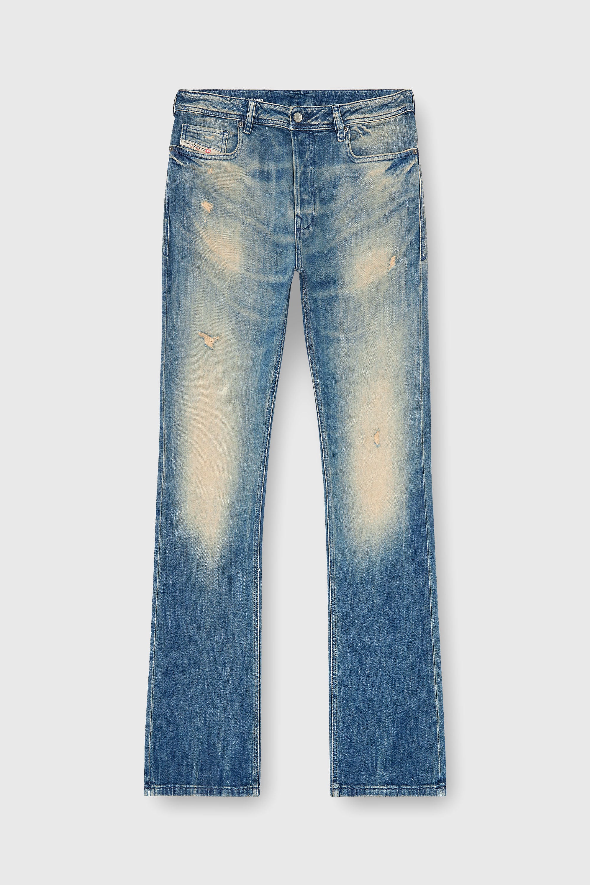 Diesel - Man's Bootcut Jeans 2007 Zatiny 0KBBW, Medium blue - 2