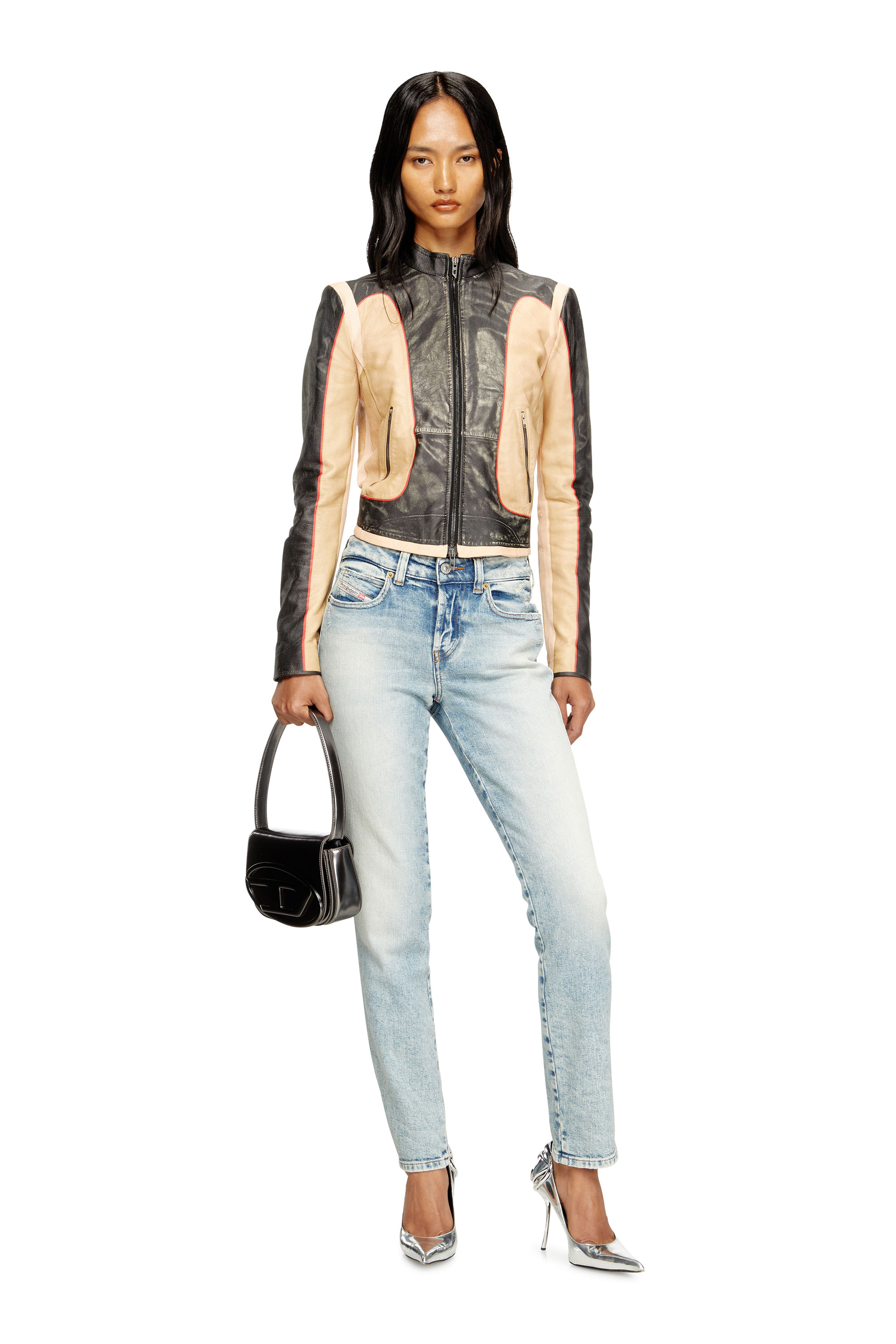 Diesel - Woman's Slim Jeans 1992 D-Jiann 09M21, Light Blue - 1