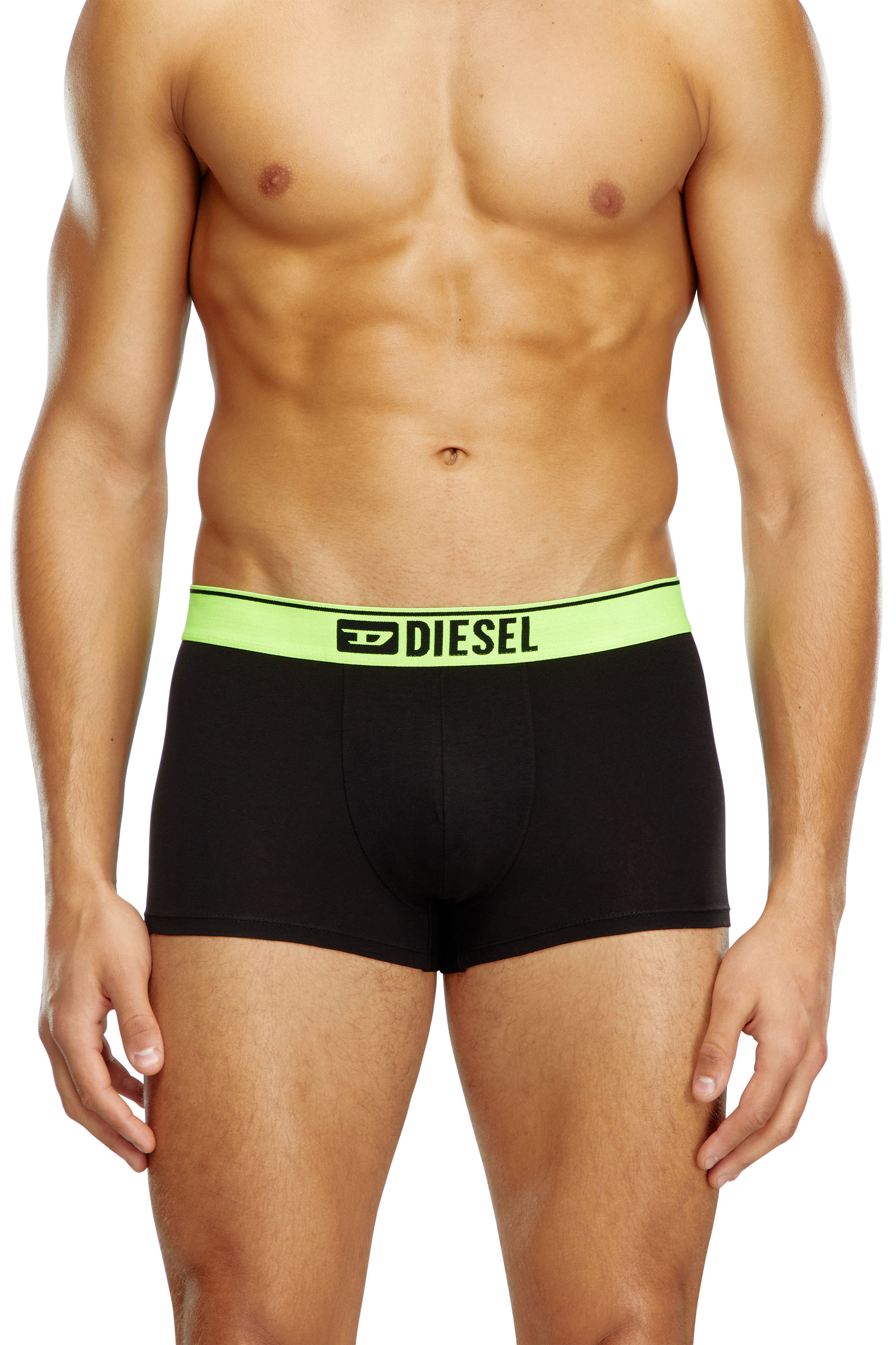 Diesel - UMBX-DAMIENTHREEPACK, Man Three-pack boxer briefs with pop-colour waist in Multicolor - Image 2