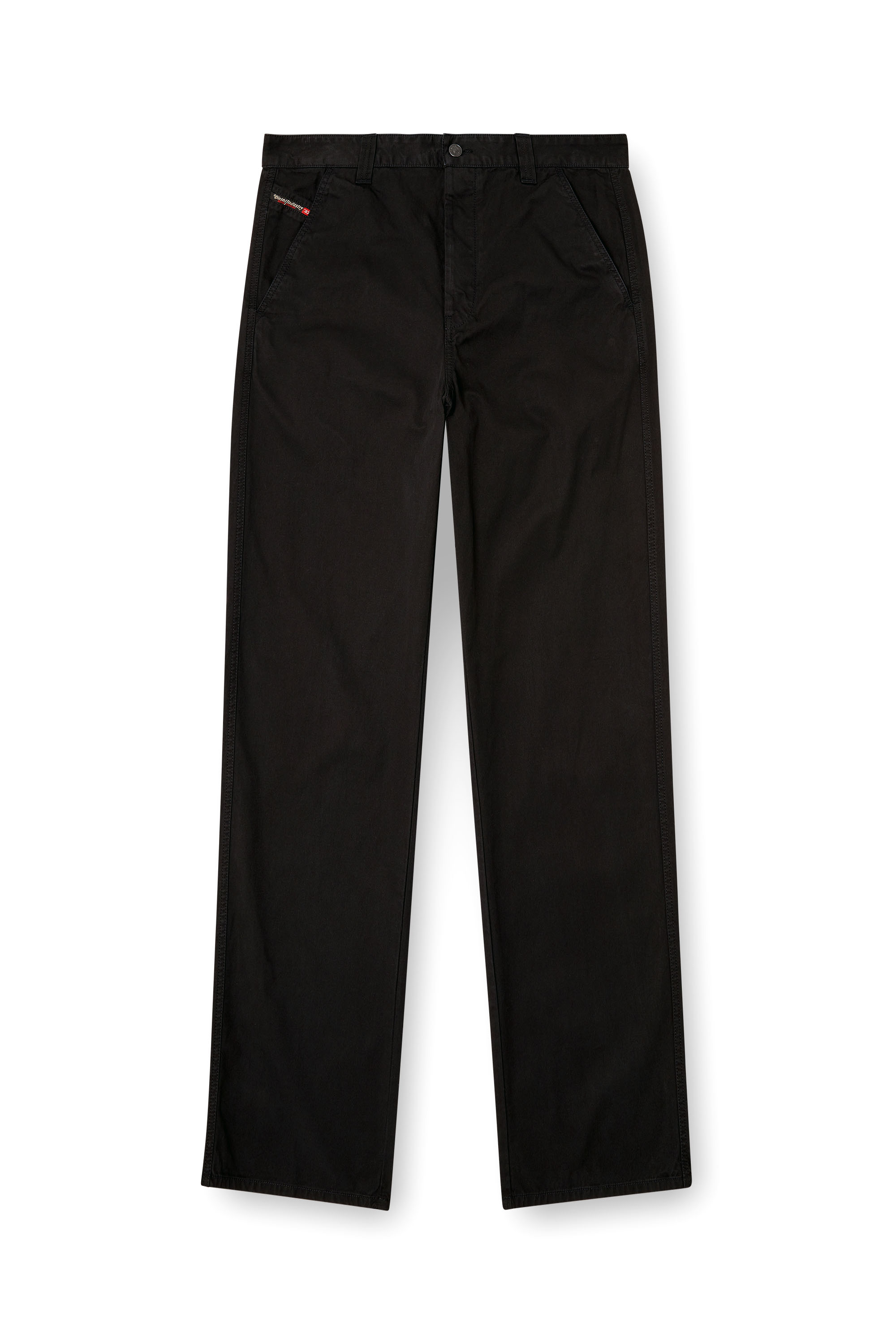 Diesel - P-HANT-CHINO, Man's Chino pants in Black - 2
