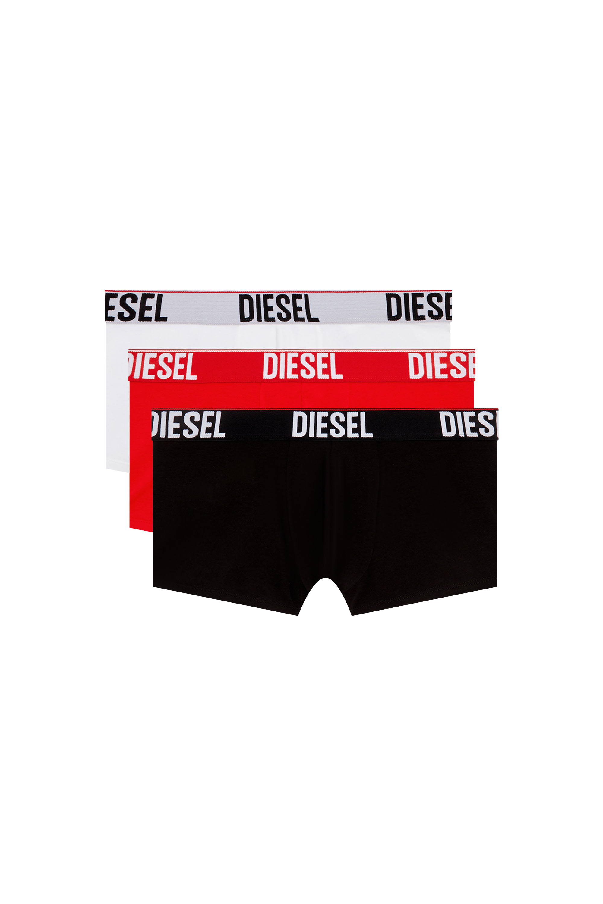 Diesel - UMBX-DAMIENTHREEPACK, Man Three-pack boxer briefs with tonal waist in Multicolor - Image 1