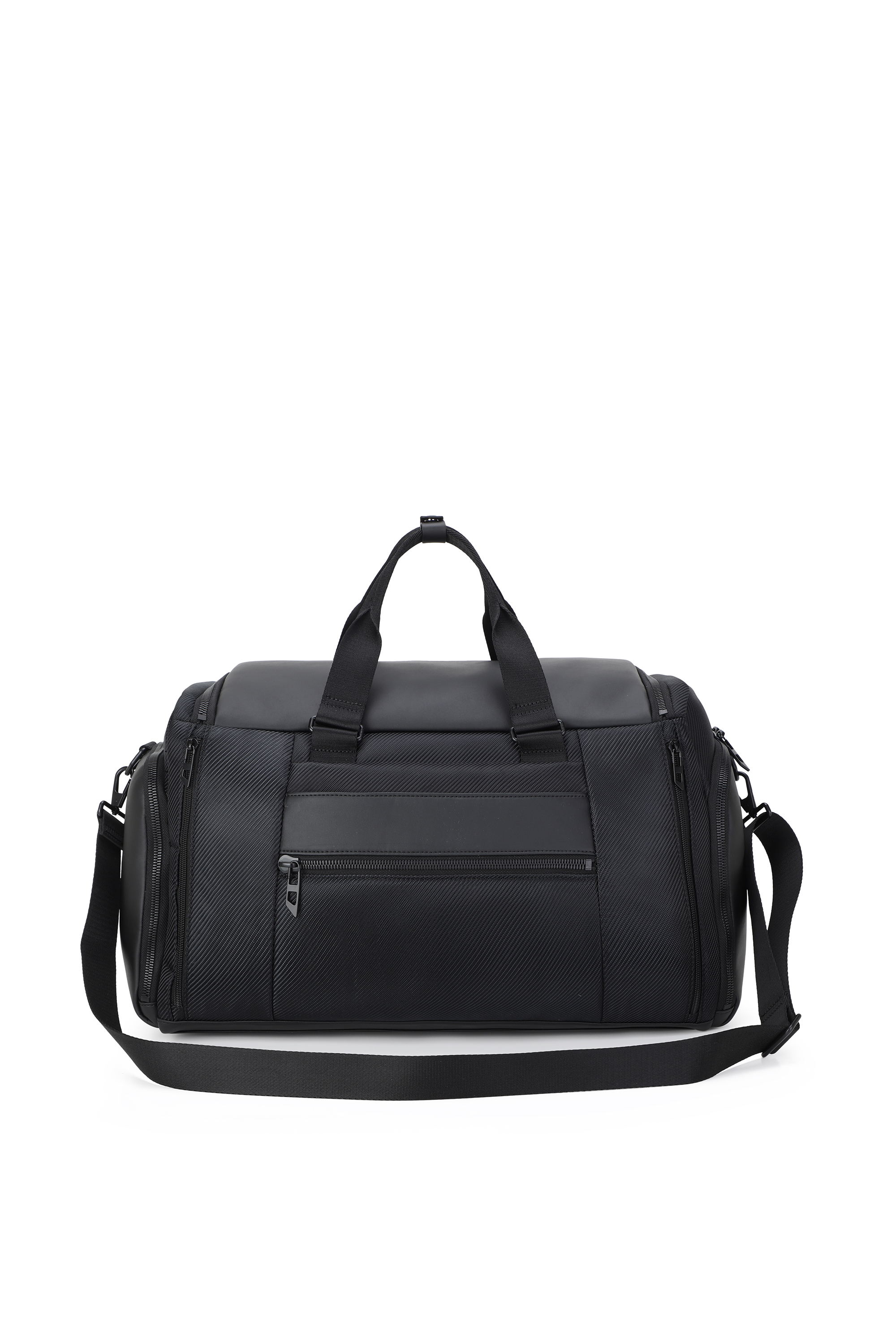 Diesel - DIESEL CARBON FIBER DUFFLE-BLACK DSB002, Unisex's Pratical business duffle bag in Black - 2