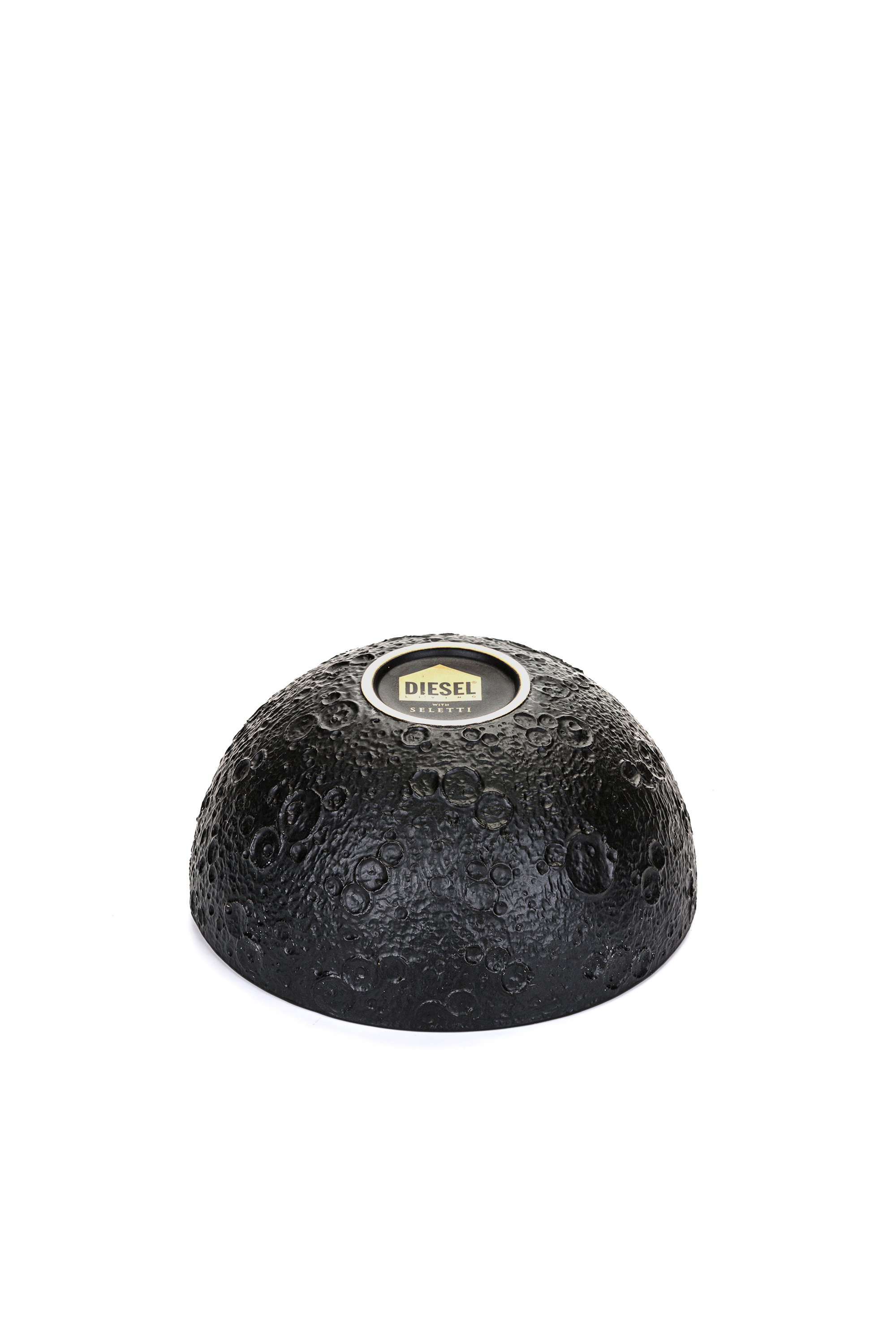 Diesel - 10872 COSMIC DINER, Unisex's Black stoneware bowl, ø cm 19 / 7.5" in Black - 2