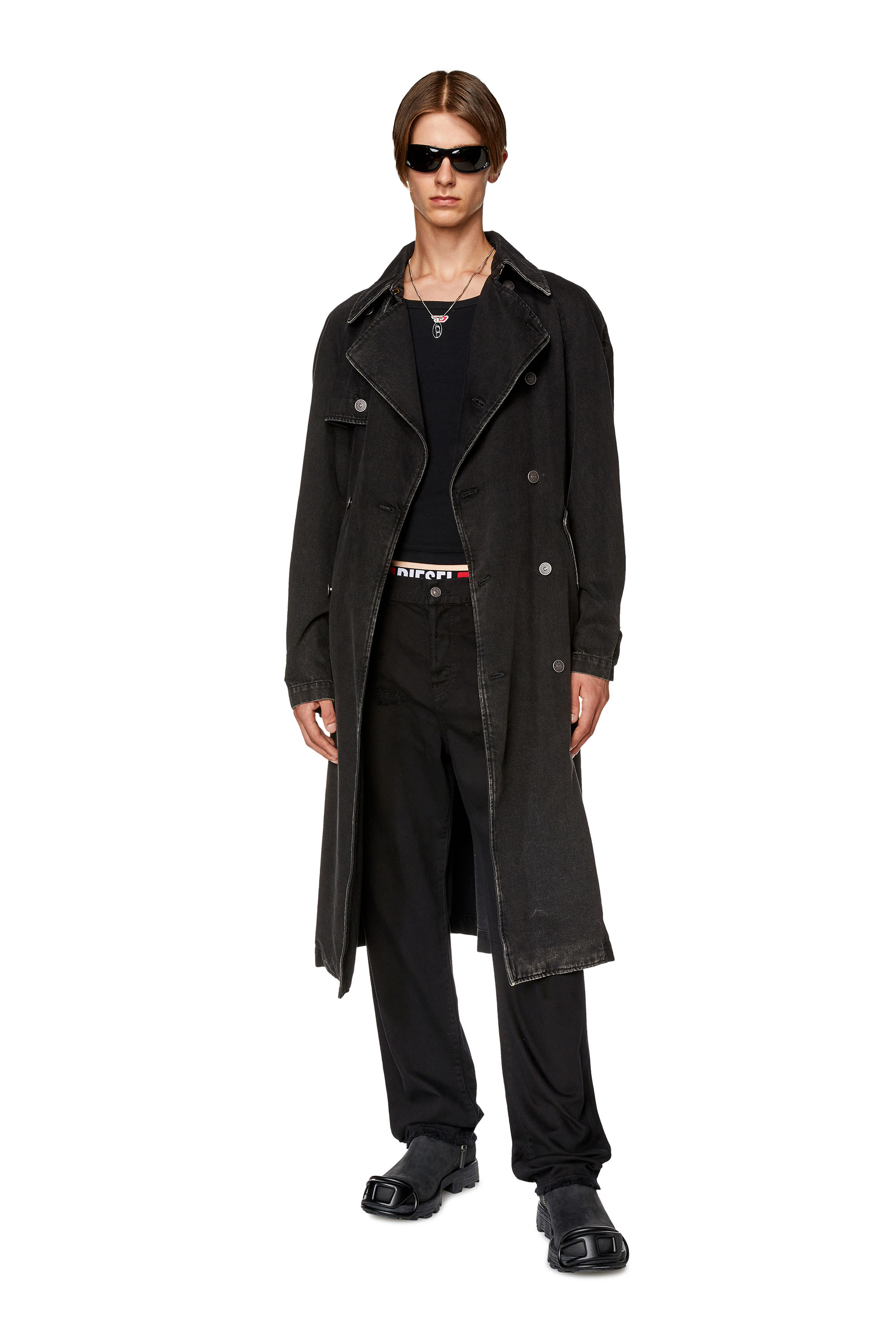 Diesel - Straight Jeans 2020 D-Viker 068HJ, Black/Dark grey - Image 4
