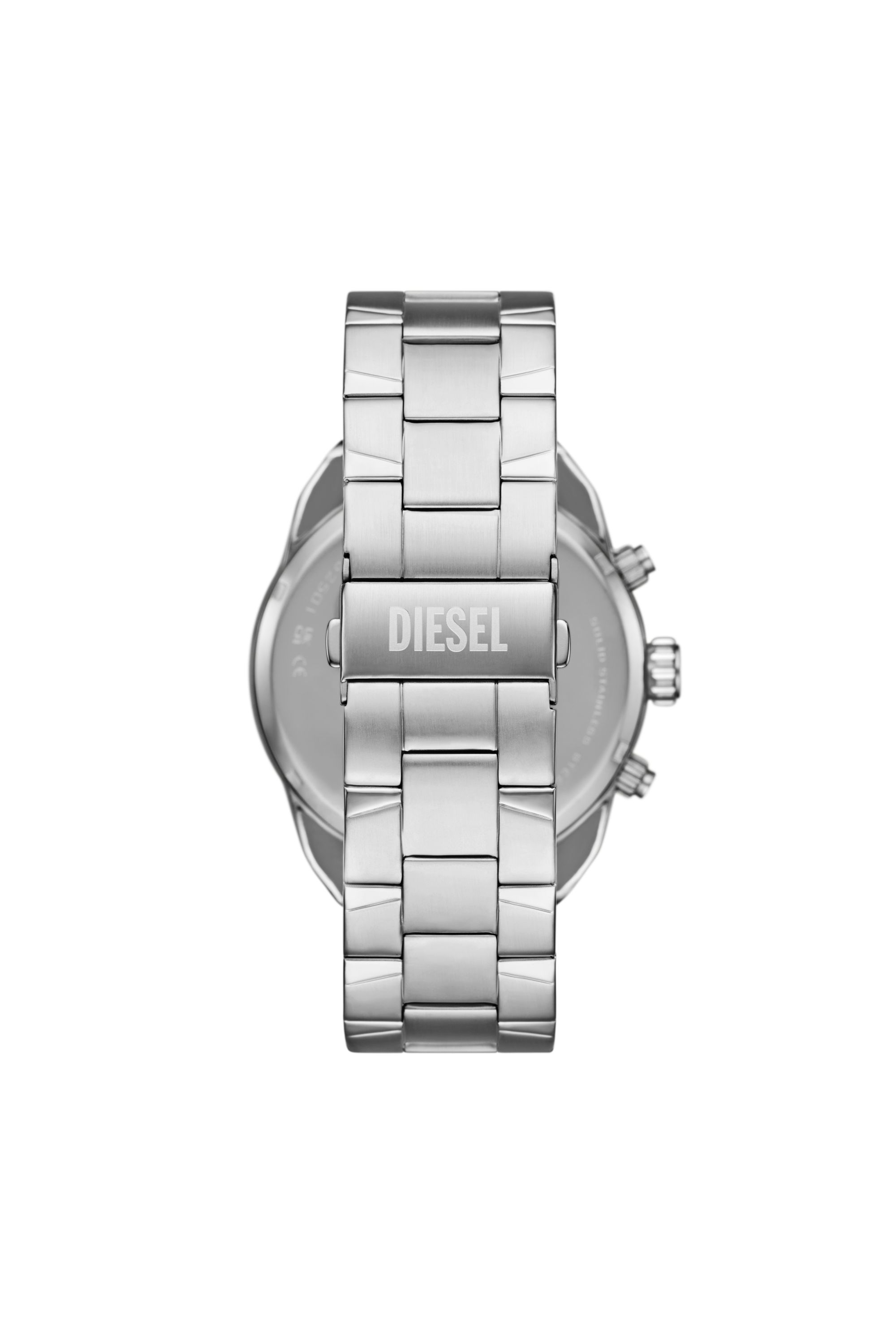 Diesel - DZ4677, Man's Diesel Spiked Chronograph Stainless Steel Watch in Silver - 2