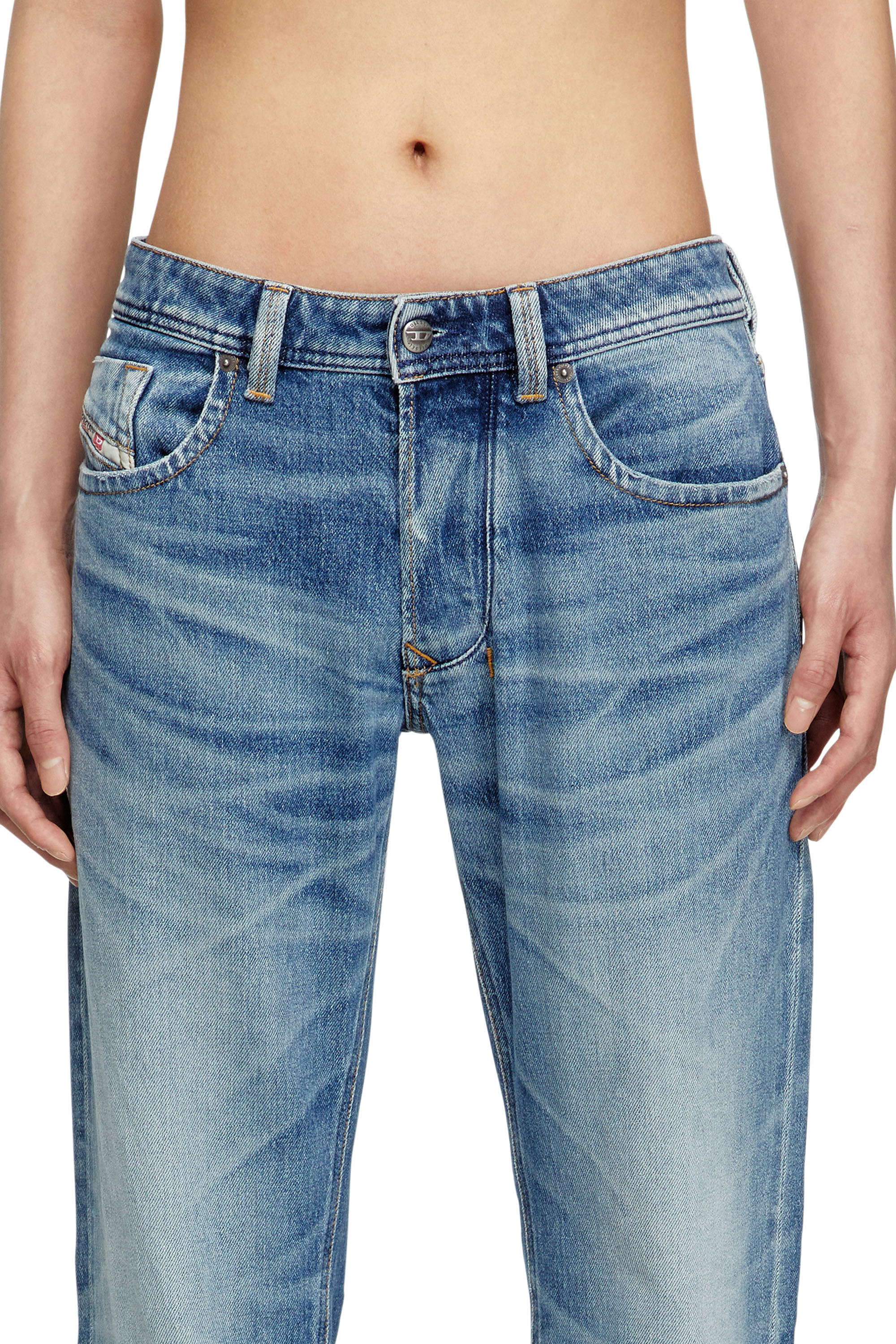 Regular Jeans 1985 Larkee 09M12, Medium blue Diesel - Man's Regular Jeans 1985 Larkee 09M12, Medium blue - 5