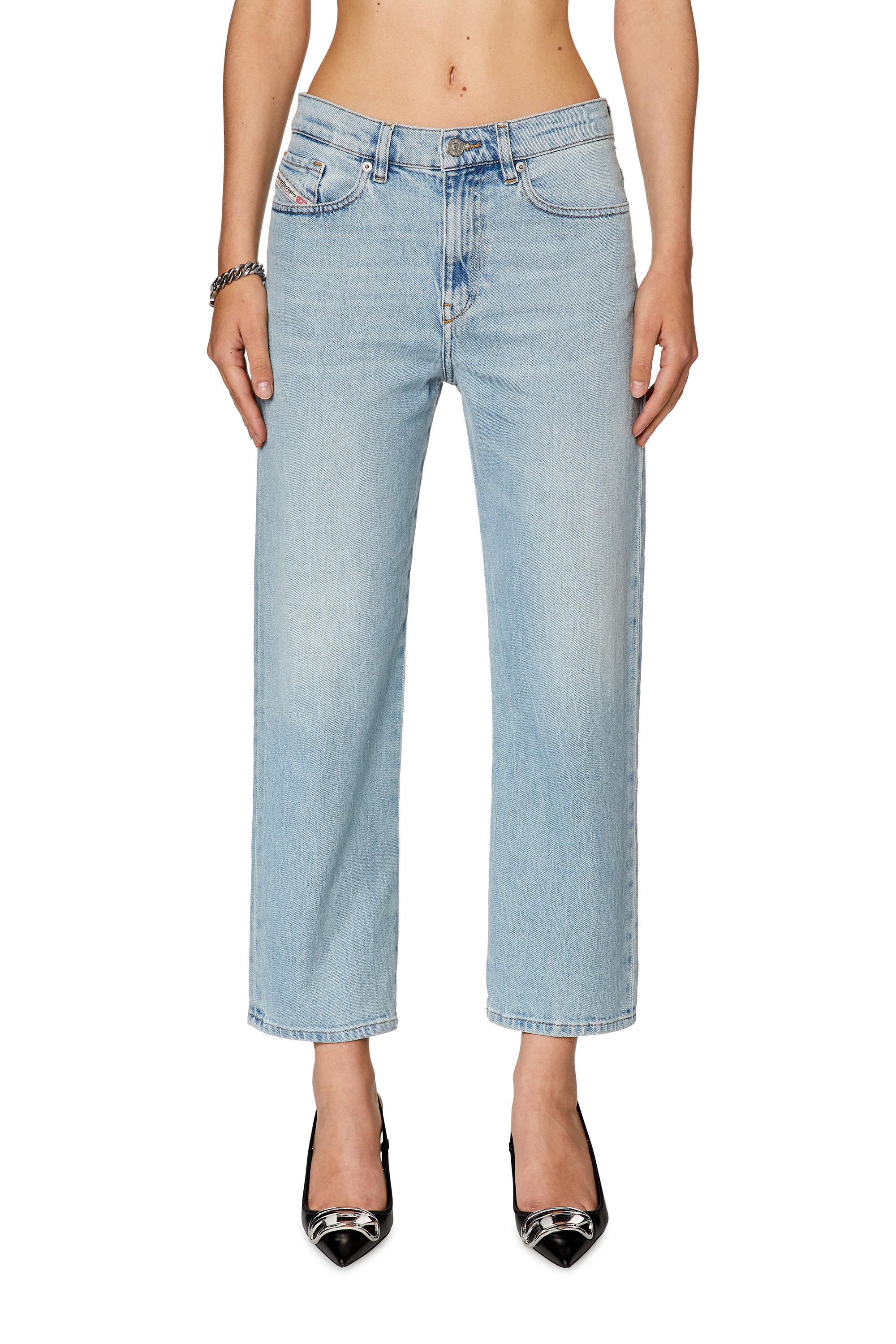 Diesel - Boyfriend Jeans 2016 D-Air 09G74, Light Blue - Image 1