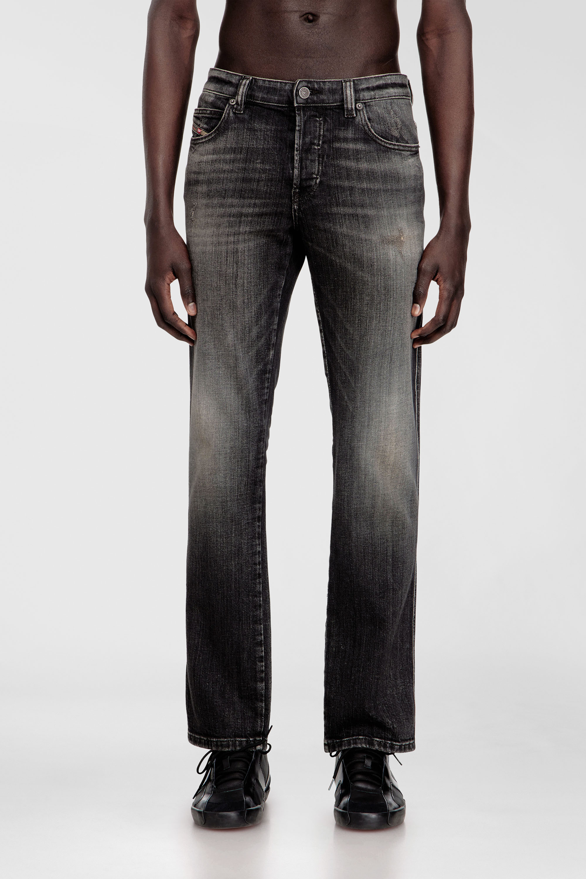 Diesel - Man's Slim Jeans 1993 D-Vyl 0ADBU, Black - 1