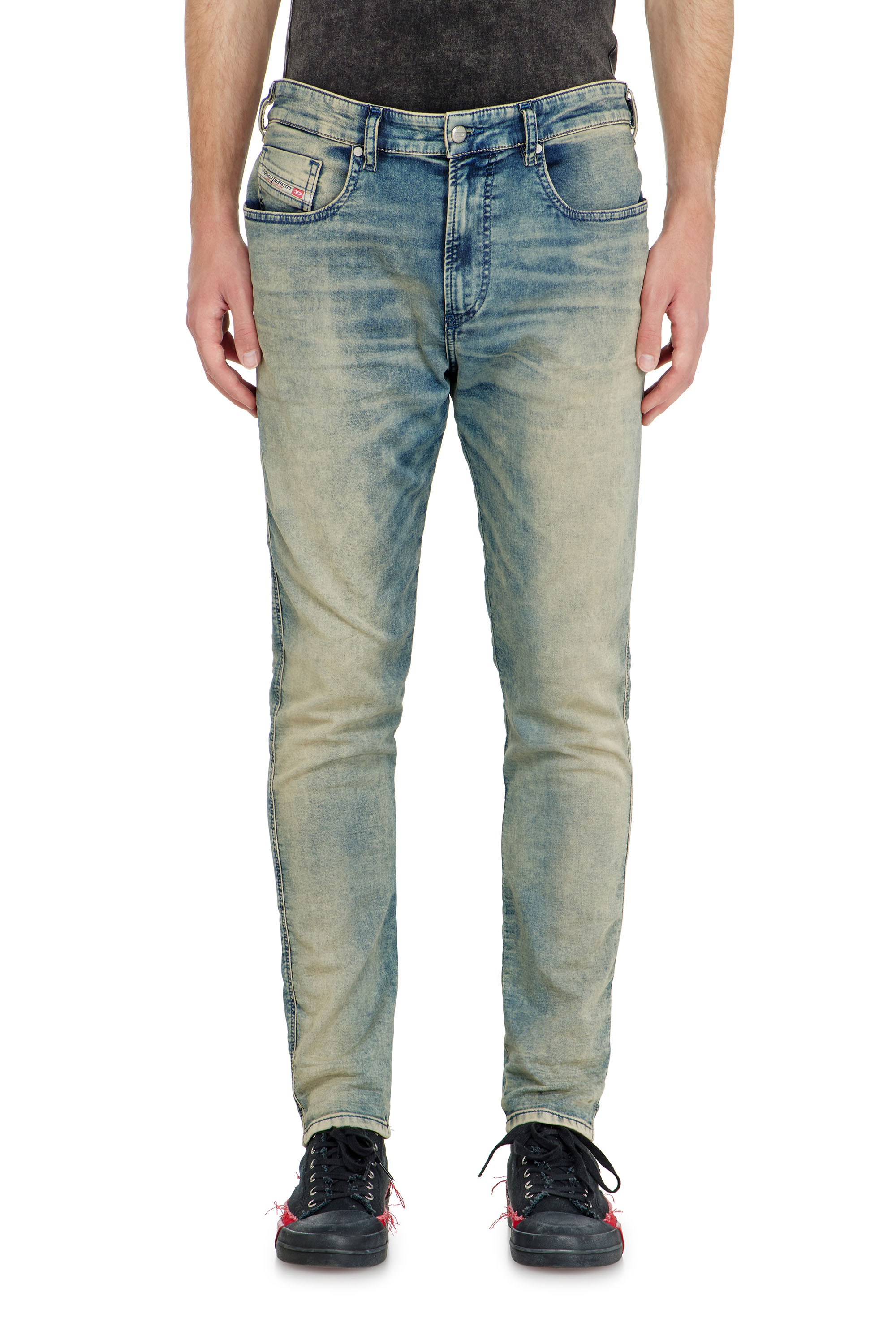 Diesel - Man's Slim 2062 D-Strukt Joggjeans&reg; 09P60, Medium blue - 1
