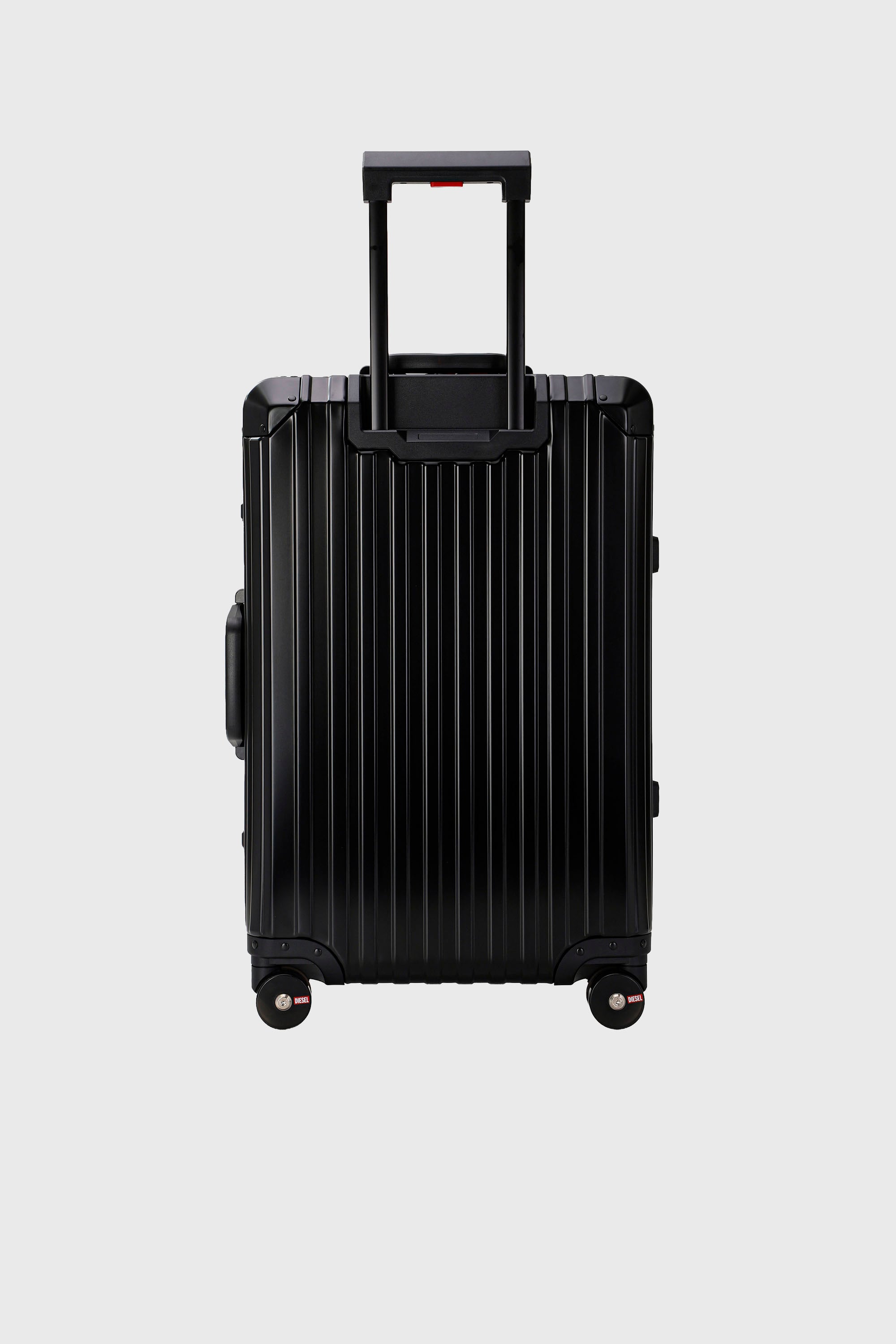 Diesel - DIESEL ALUMINUM TROLLEY- DSL002, Unisex's Aluminum suitcase size M in Black - 2