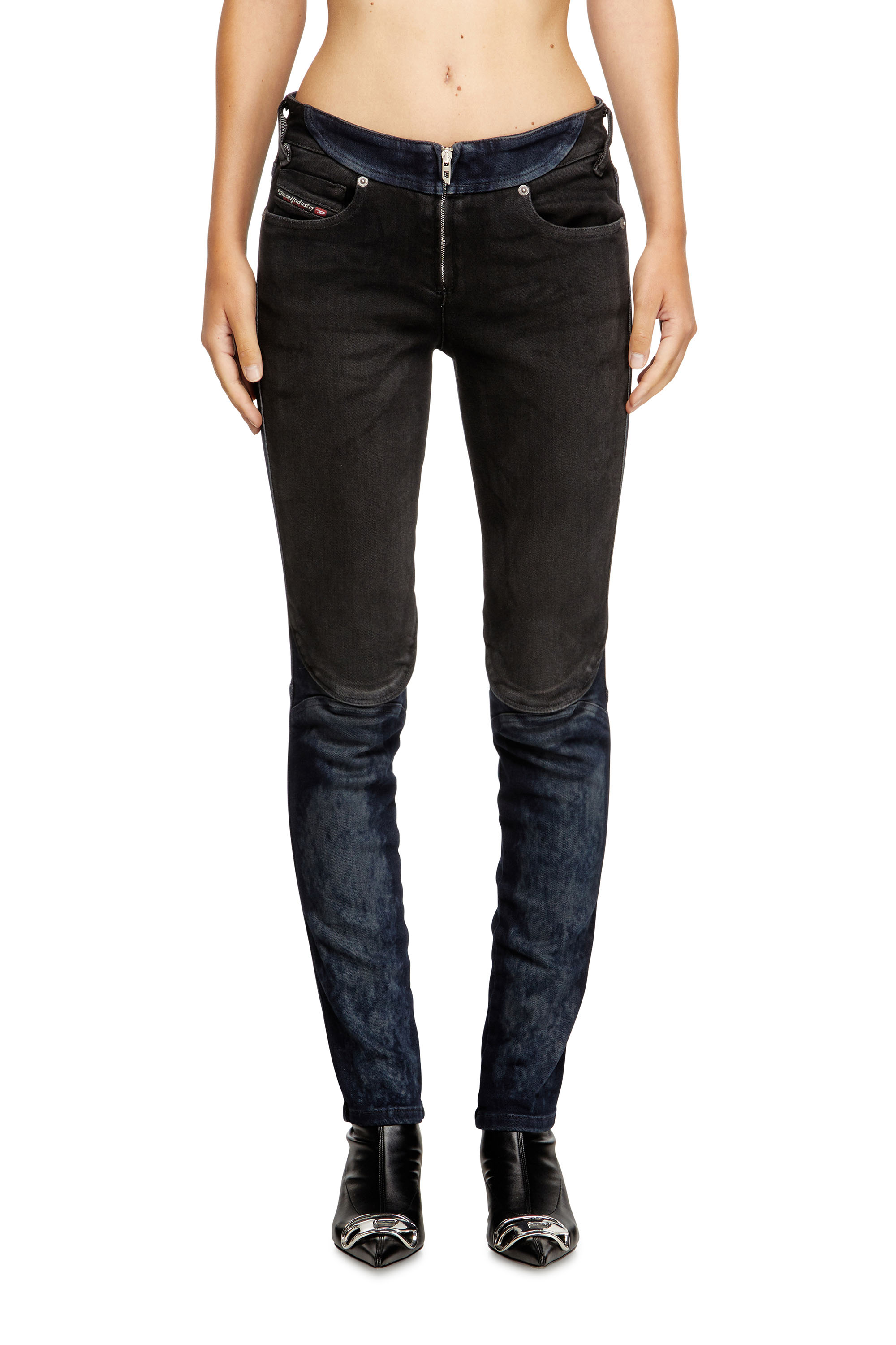 Diesel - Woman's Slim Jeans D-Bikee 09M92, Dark Blue - 1
