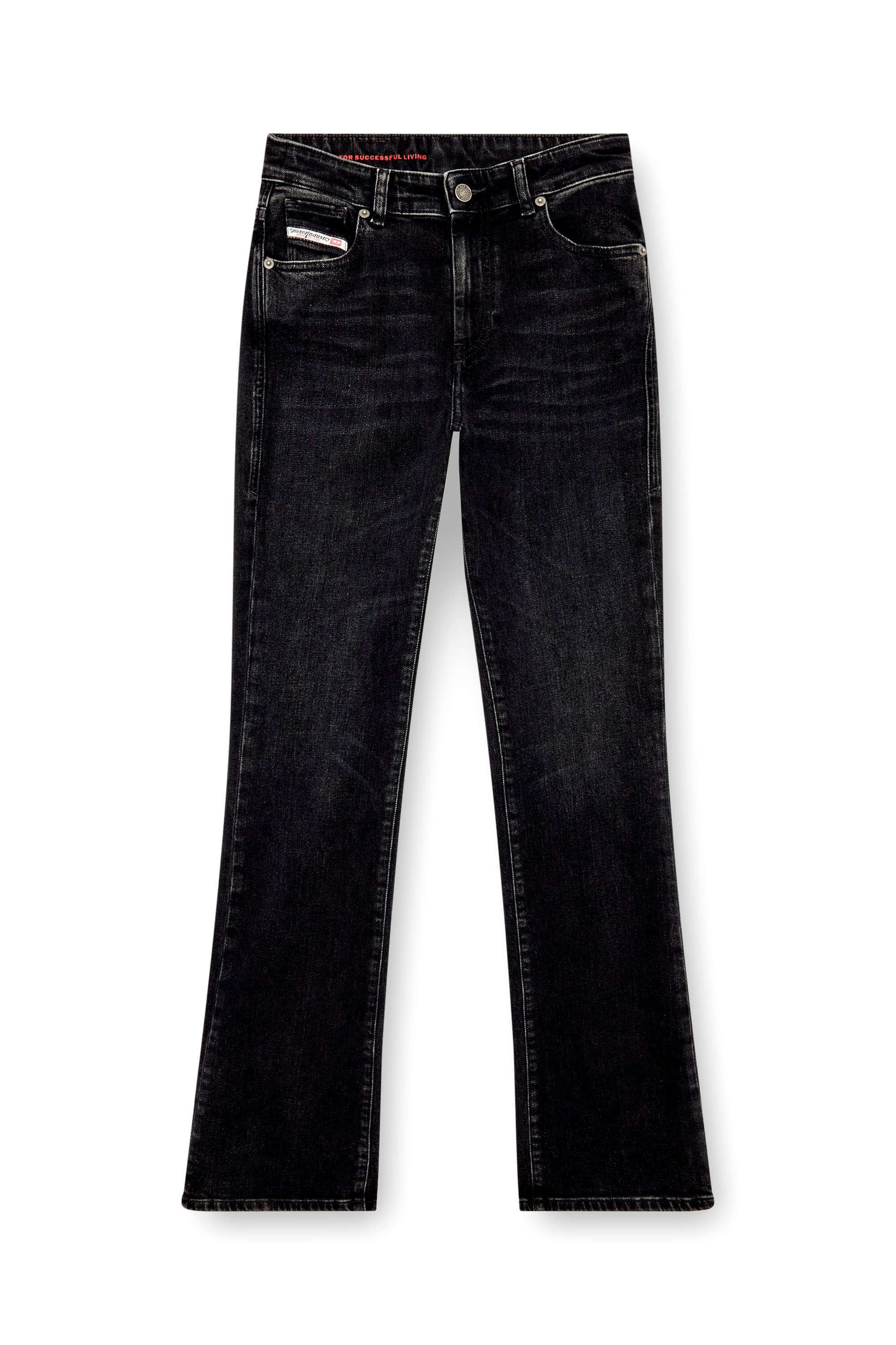 Diesel - Woman Bootcut and Flare Jeans 2003 D-Escription 09I30, Black/Dark grey - Image 5