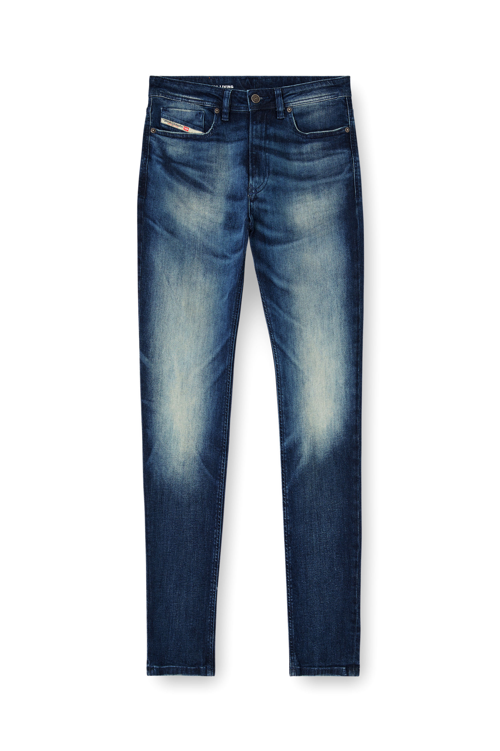 Diesel - Man's Skinny Jeans 1979 Sleenker 0ADBM, Dark Blue - 3