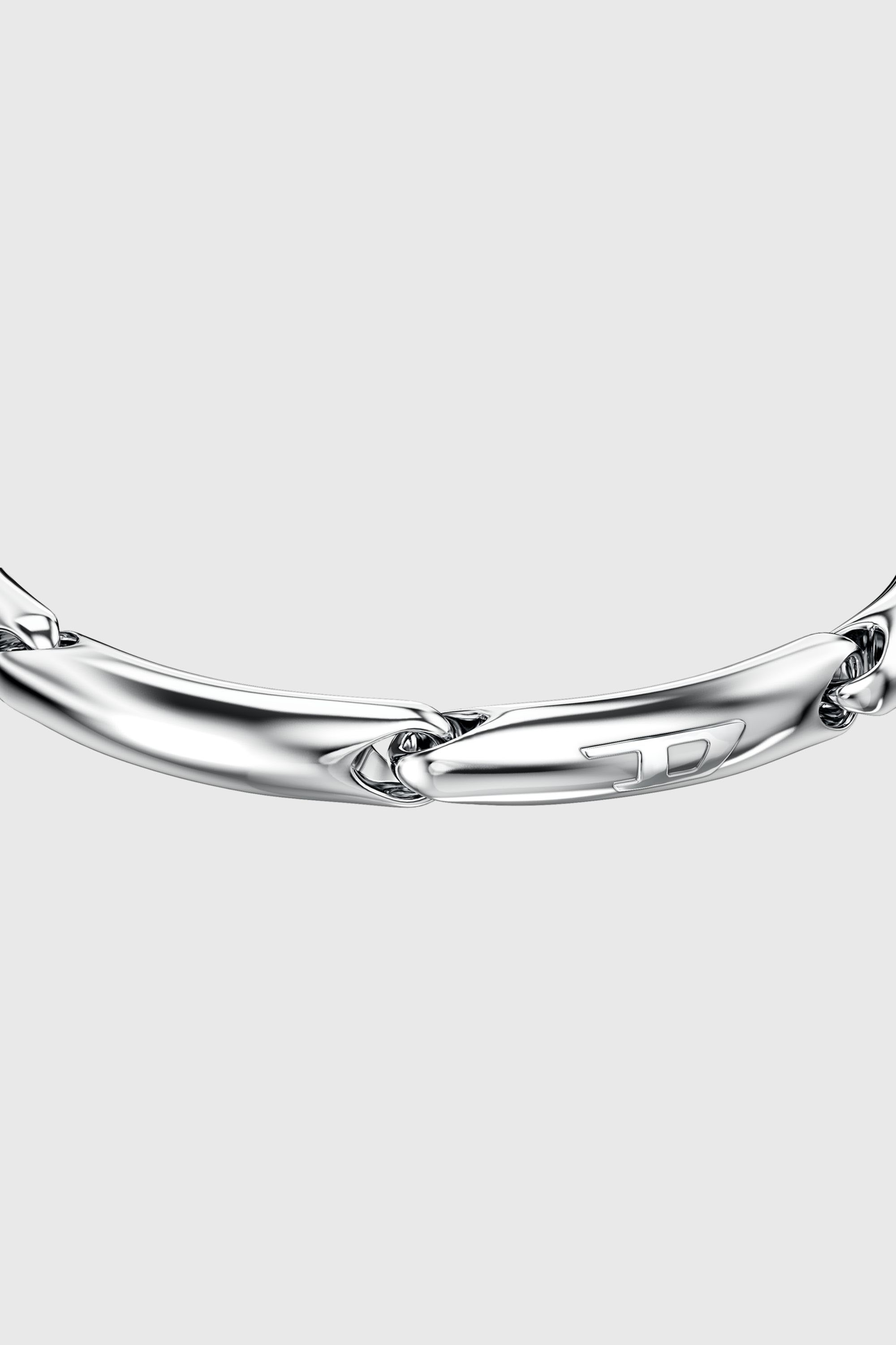 Diesel - DX1696040 JEWELLERY, Unisex's Stainless steel chain bracelet in Silver - 3