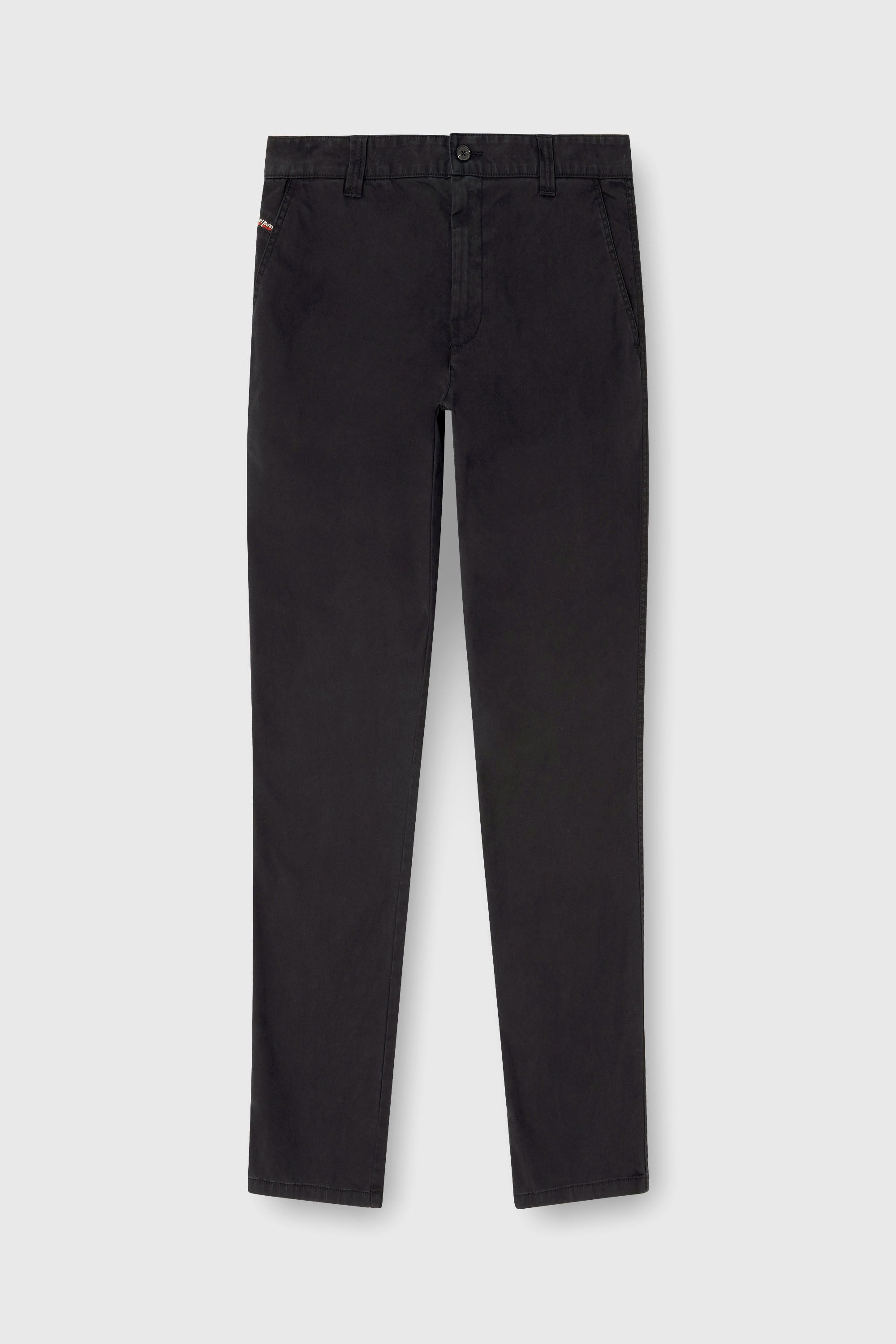 Diesel - P-DEFINE-EPCH, Man's Cotton pants with utility loop in Black - 2