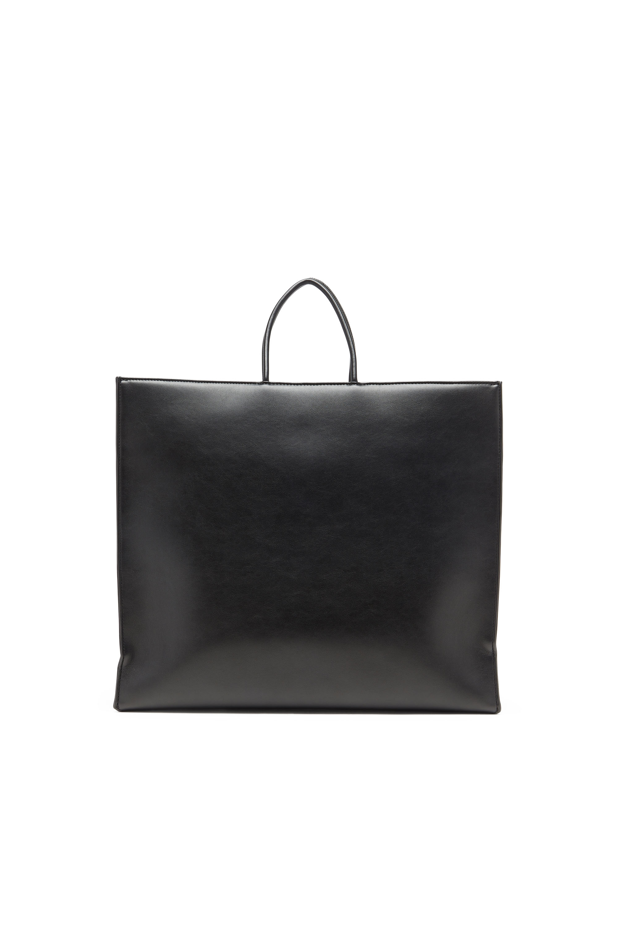 Diesel - DSL 3D SHOPPER EW X, Unisex's Dsl 3D-Shopping bag in soft PU with an embossed logo in Black - 2