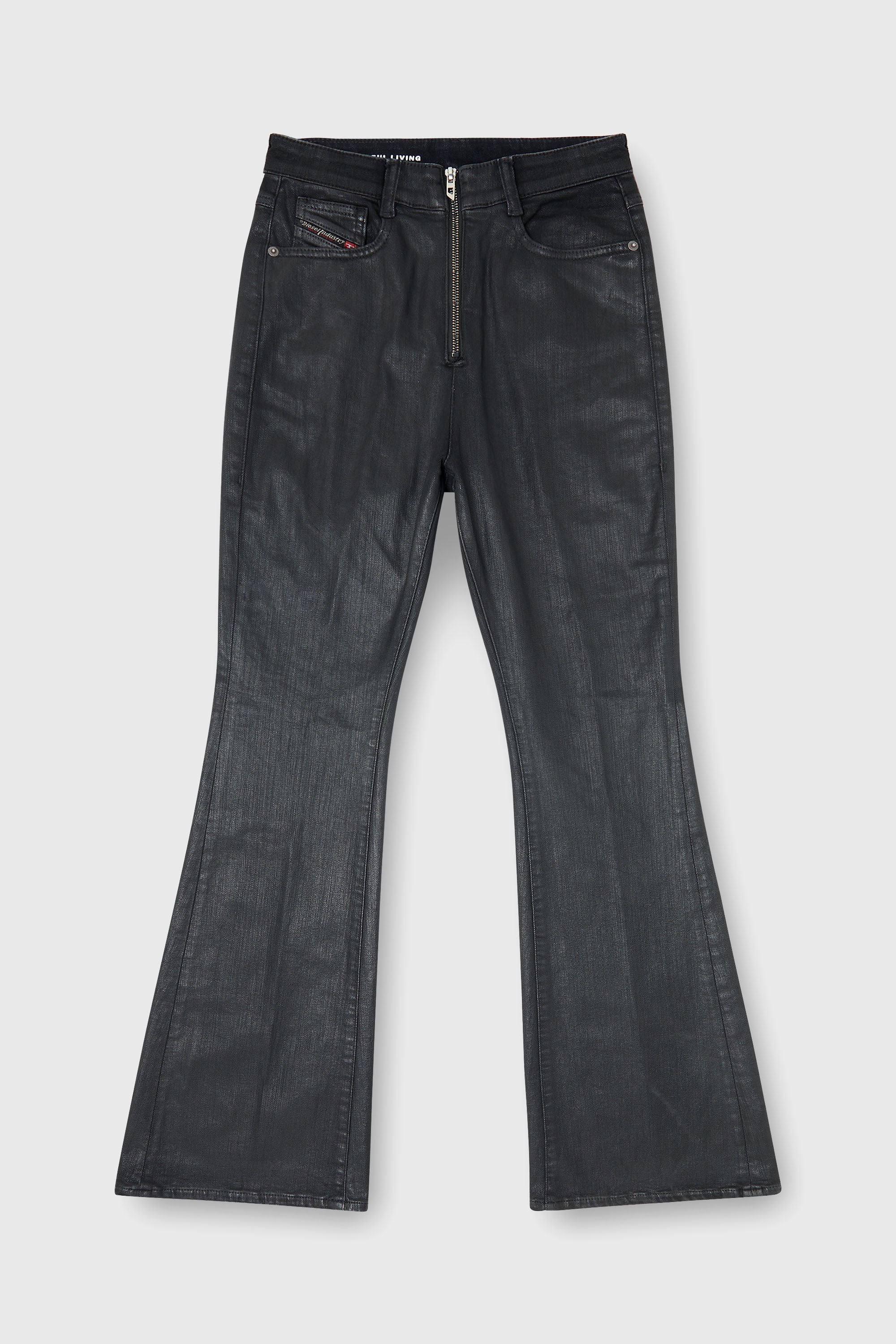 Diesel - Woman's Bootcut Jeans 1973 D-Partt 09P78, Black/Dark grey - 2