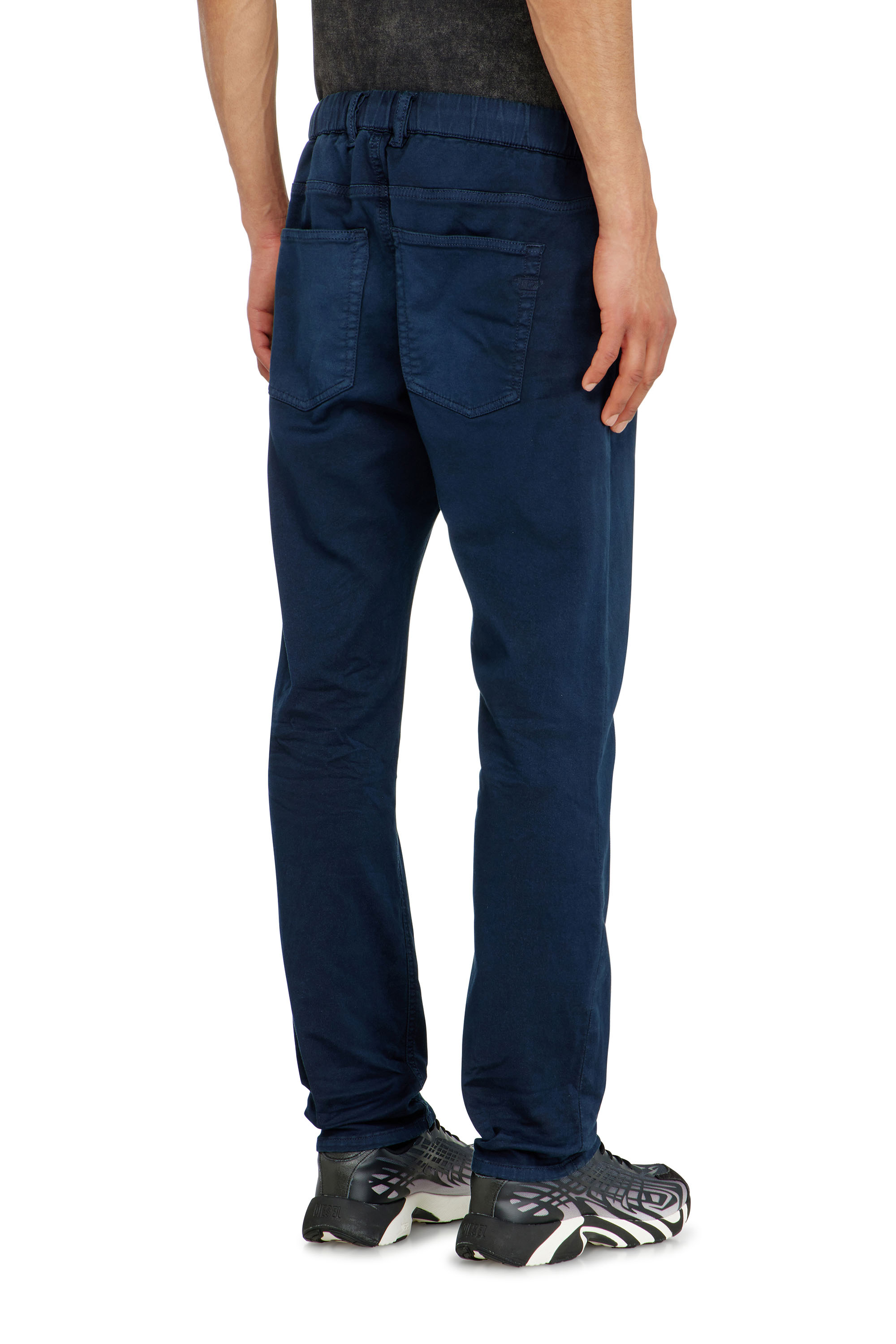 Diesel - Man's Regular 2032 D-Krooley-BW Joggjeans&reg; 0670M, Dark Blue - 4