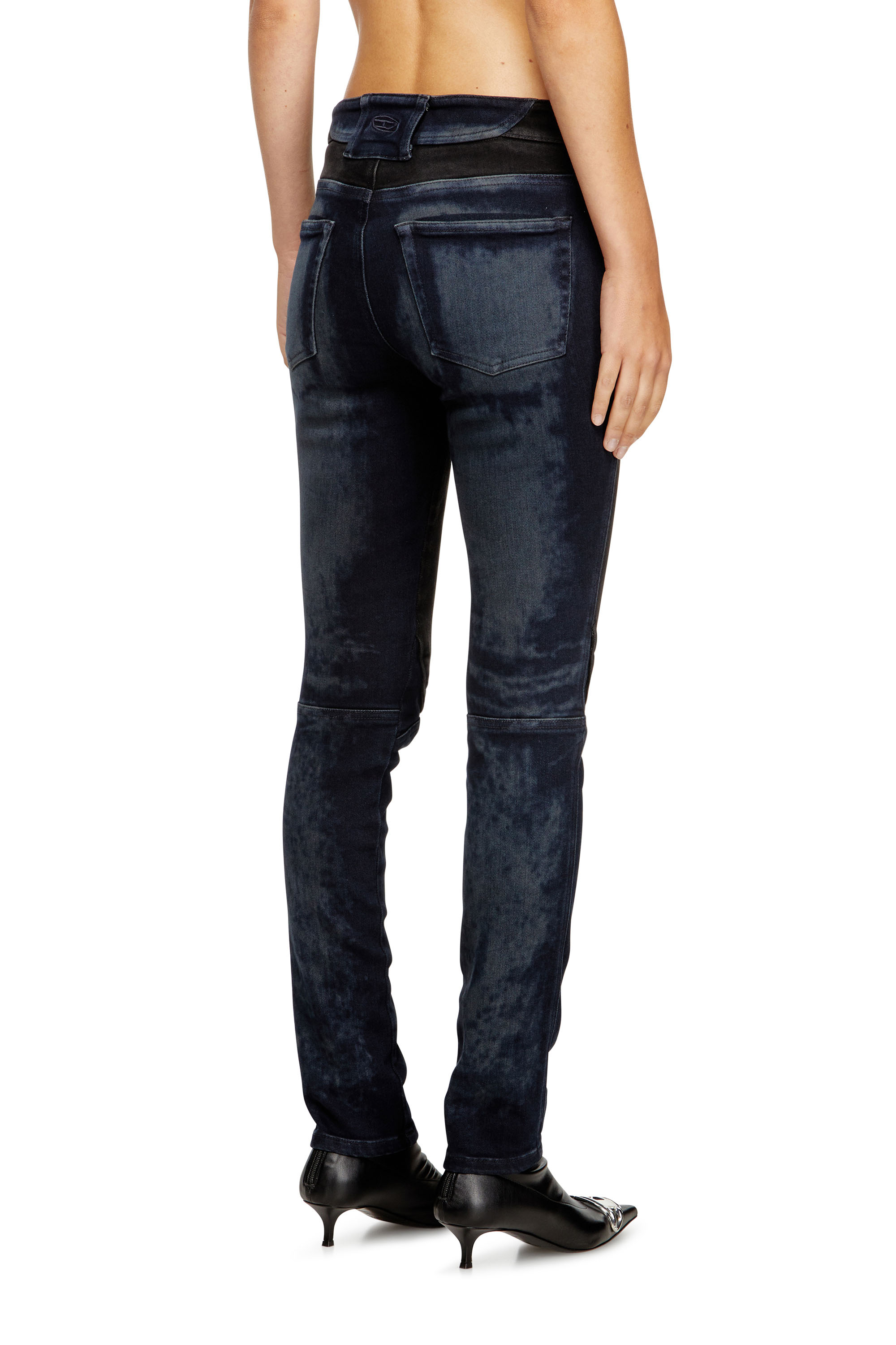 Diesel - Woman's Slim Jeans D-Bikee 09M92, Dark Blue - 3