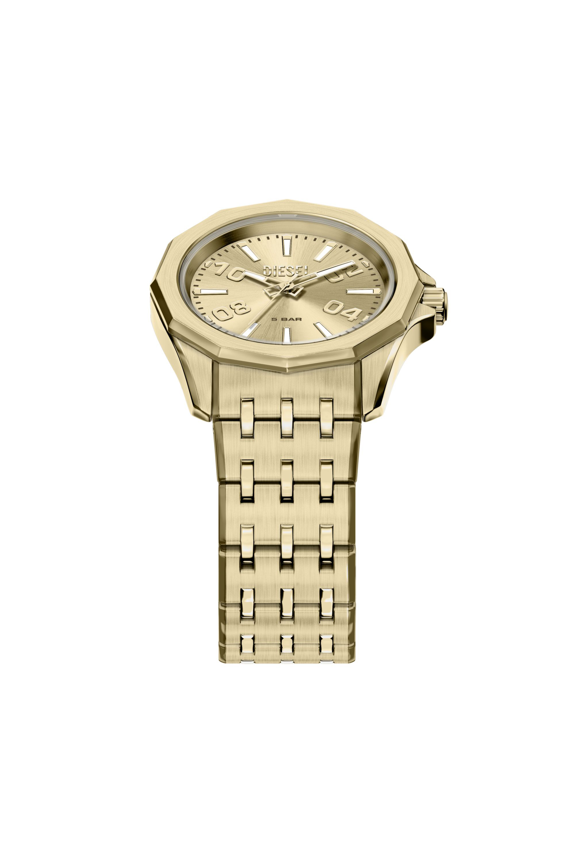 Diesel - DZ2239 WATCH, Man's Stinger gold-tone stainless steel watch in Gold - 6